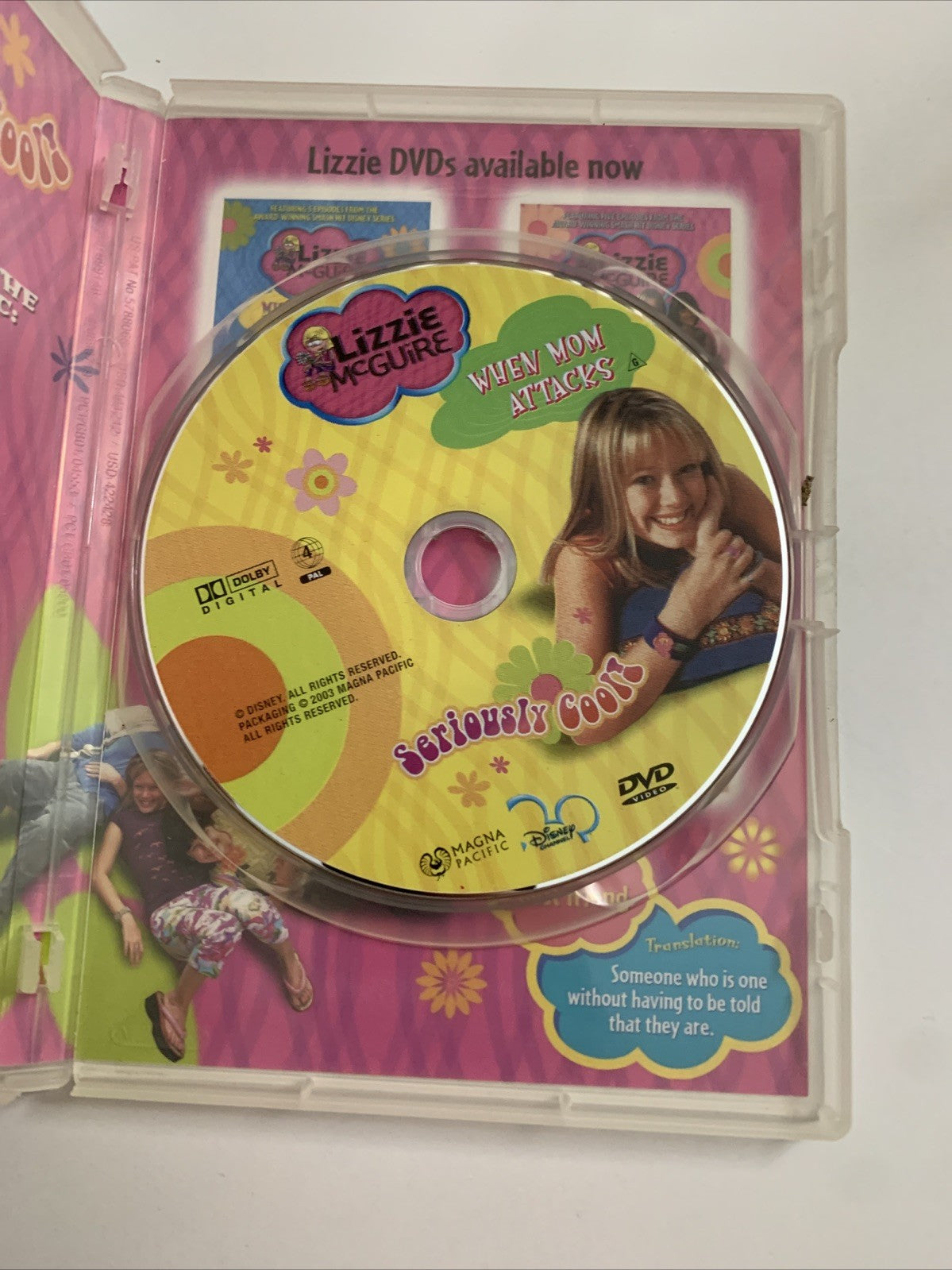 Lizzie Mcguire : When Mom Attacks (DVD, 2001) Hillary Duff Region 4