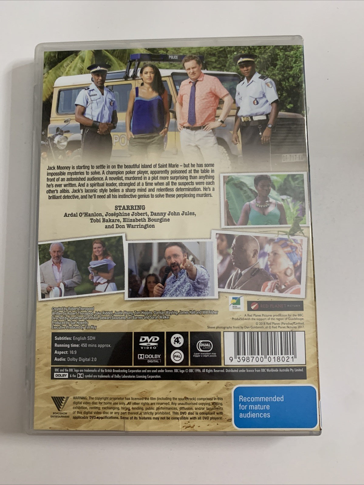 Death In Paradise : Series 7 (DVD, 2017) 3-Disc Region 4