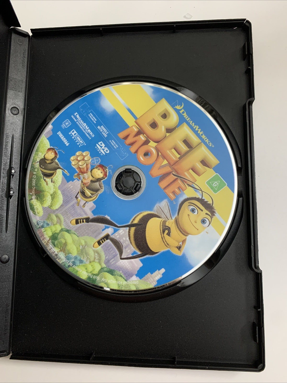 Bee Movie (DVD, 2007) Renee Zellweger, Jerry Seinfeld Region 4