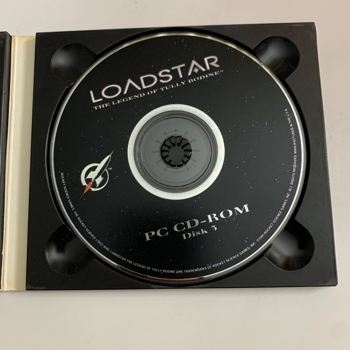 Loadstar: The Legend Of Tully Bodine PC CD-ROM 1995 3-Disc MS-DOS Game