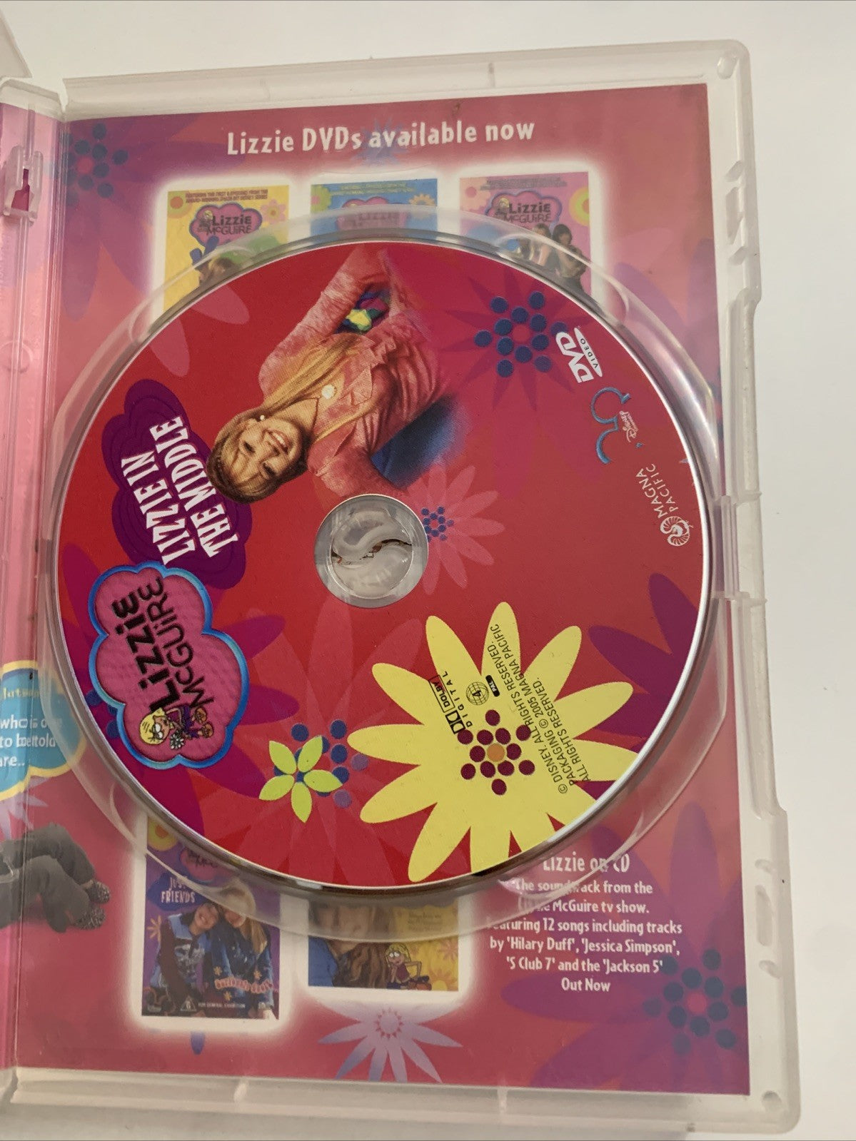 Lizzie Mcguire : Lizzie In The Middle (DVD, 2003) Hilary Duff Region 4