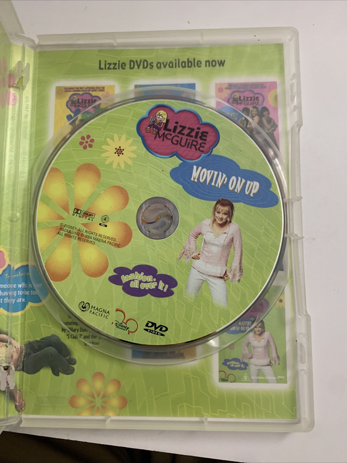 Lizzie Mcguire : Movin' On Up (DVD, 2002) Hilary Duff Region 4