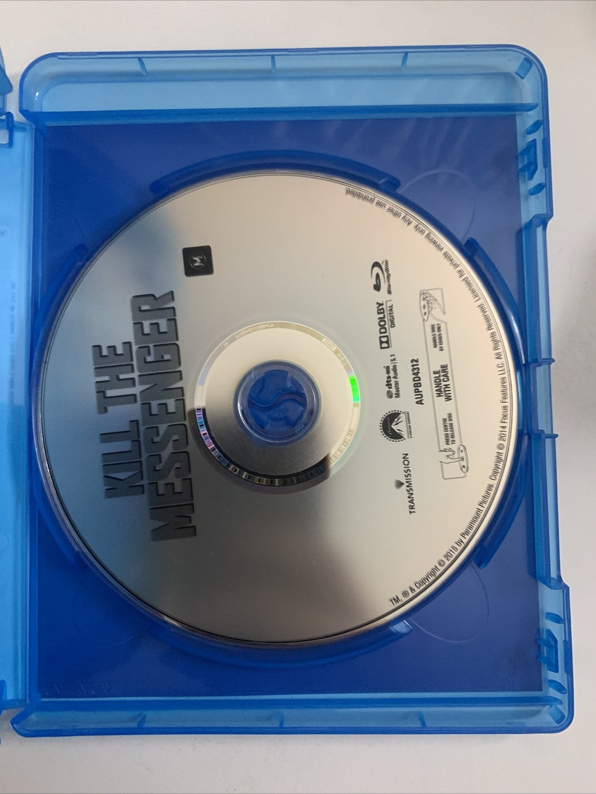 Kill The Messenger (Blu-ray, 2014) Jeremy Renner Region B