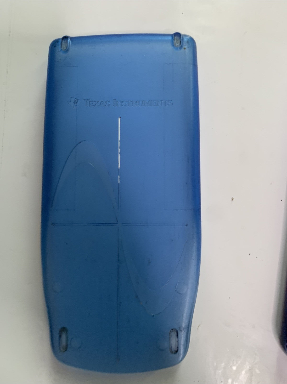 Texas Instruments TI-83 Plus Graphic Calculator Blue With Cover