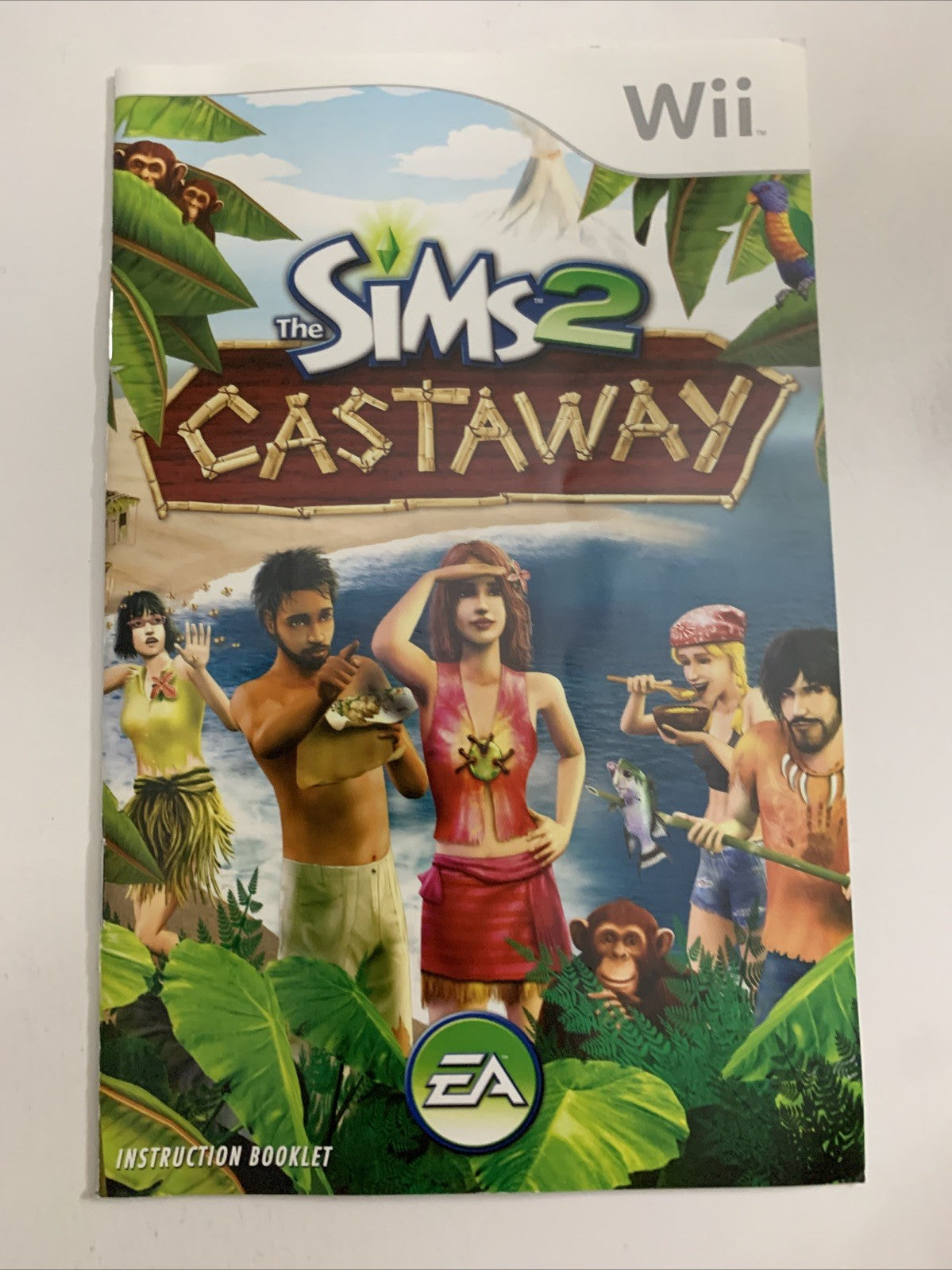 The Sims 2: Castaway Nintendo Wii PAL 2007 Game Complete