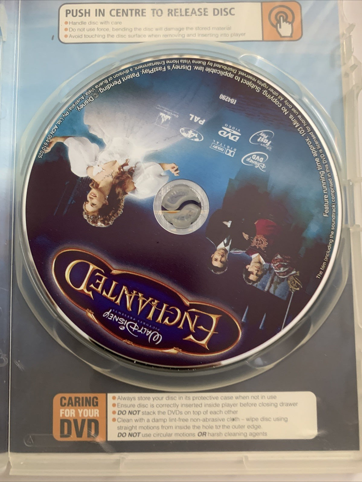 Enchanted (DVD, 2007) Amy Adams Disney Film Region 4
