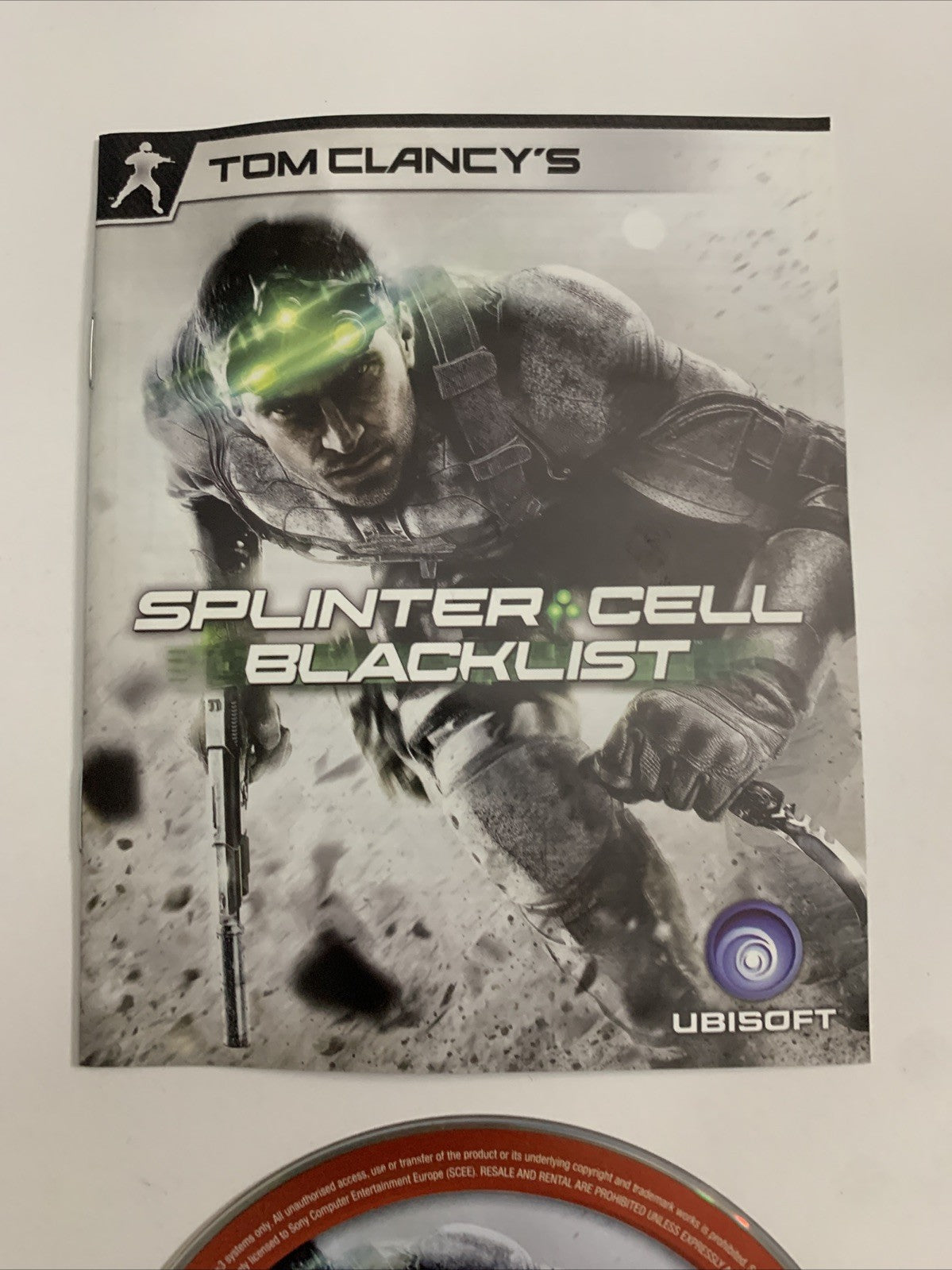 Tom Clancy's Splinter Cell: Blacklist PS3 Sony PlayStation 3 Game Complete