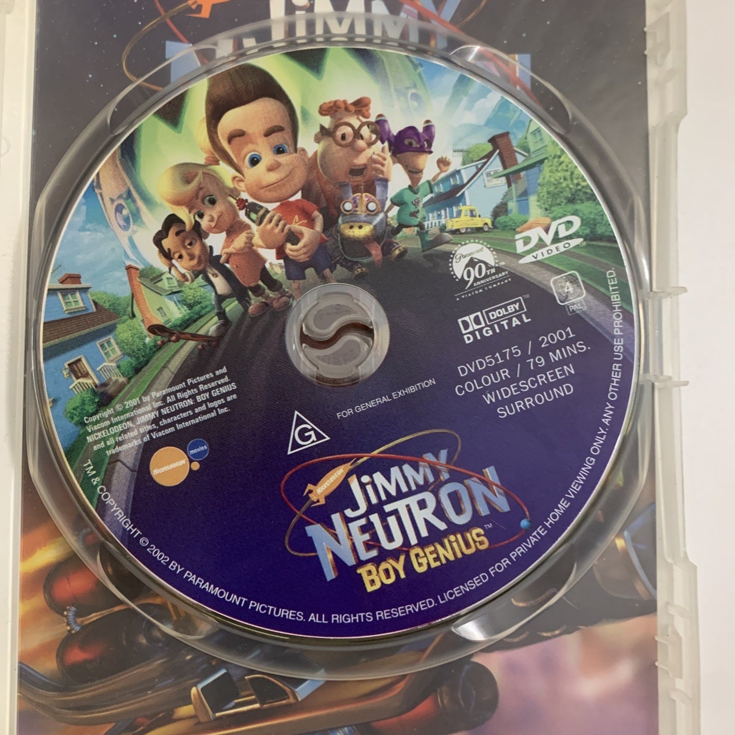 Jimmy Neutron Boy Genius (DVD, 2001) Animation Region 4