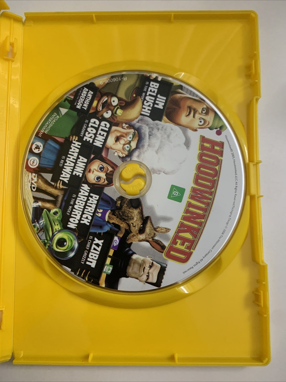 Hoodwinked (DVD, 2005) James Belushi, Anne Hathaway, Glen Close Region 4