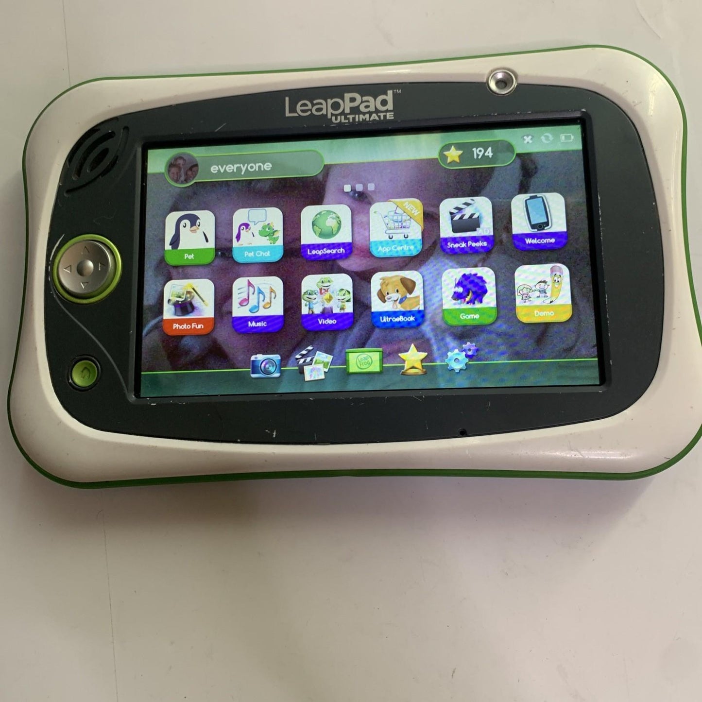 Leap Frog LeapPad Ultimate 6020 *Parent Locked & White Burn In