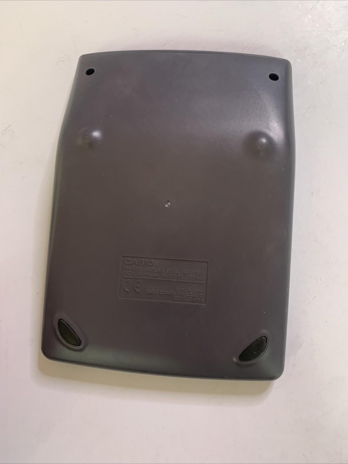 Casio MS-8TV Tax Calculator Solar Battery