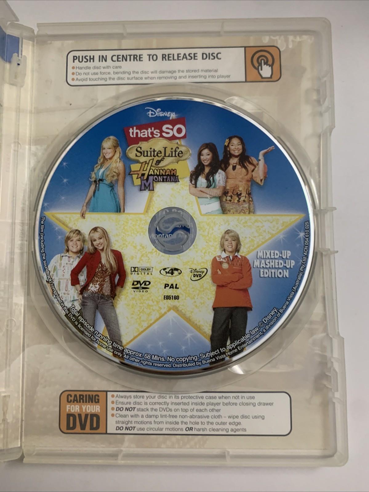 That's So Suite Life of Hannah Montana (DVD, 2006) Miley Cyrus Region 4