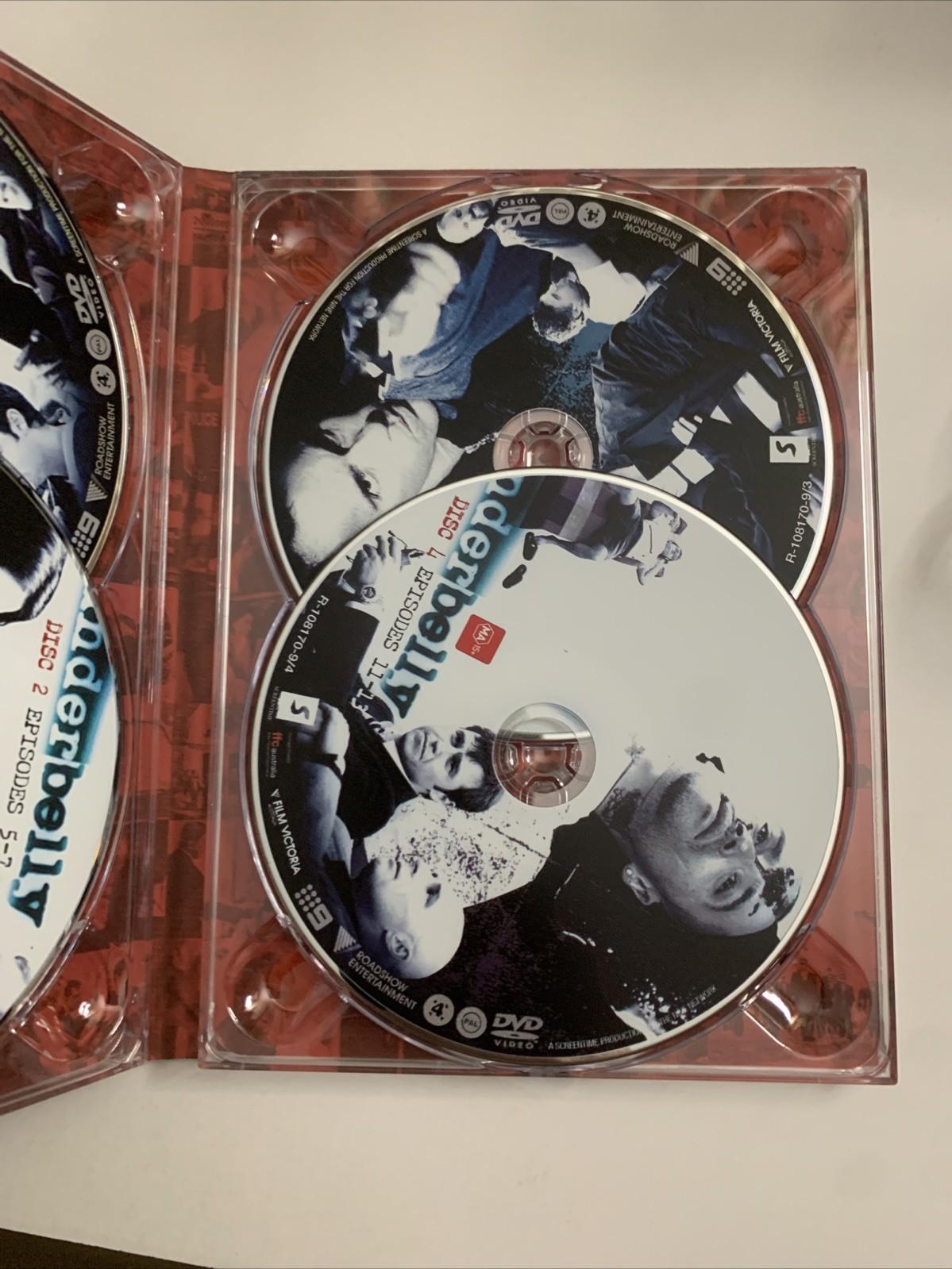 Underbelly Uncut (DVD, 2008, 4-Discs) Region 4