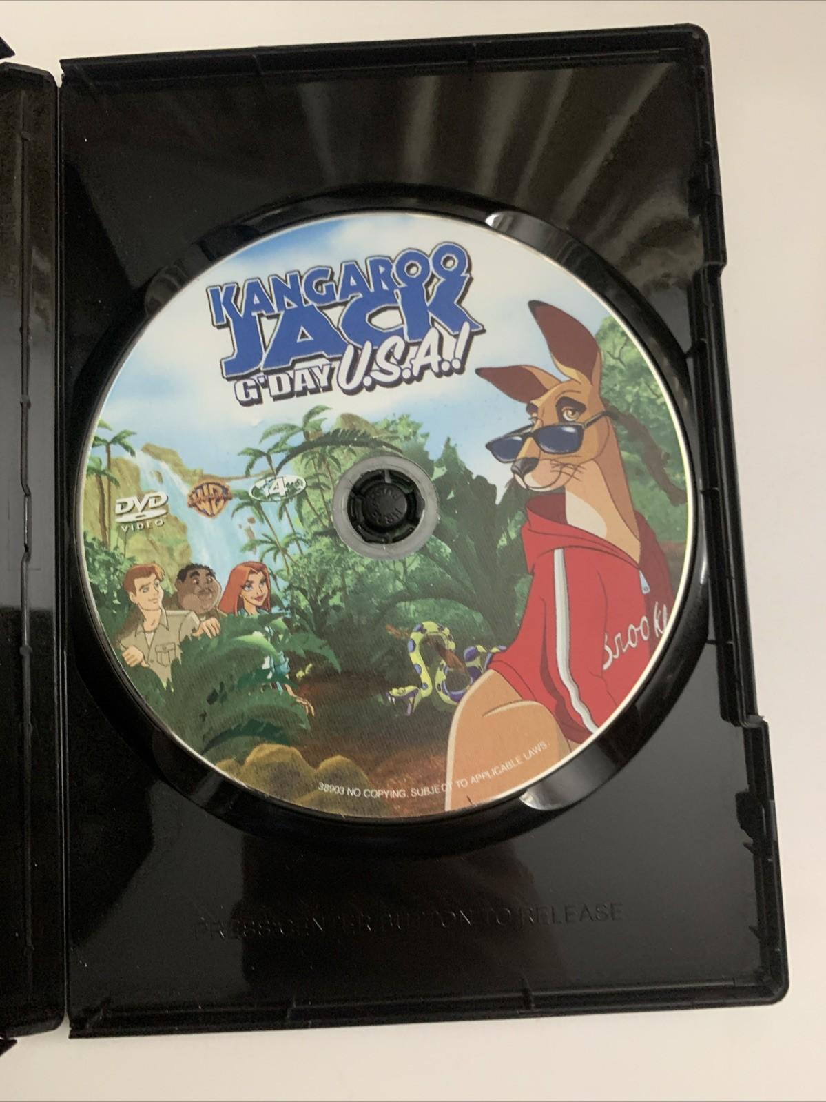Kangaroo Jack G'day U.S.A.! (DVD, 2004) Region 4