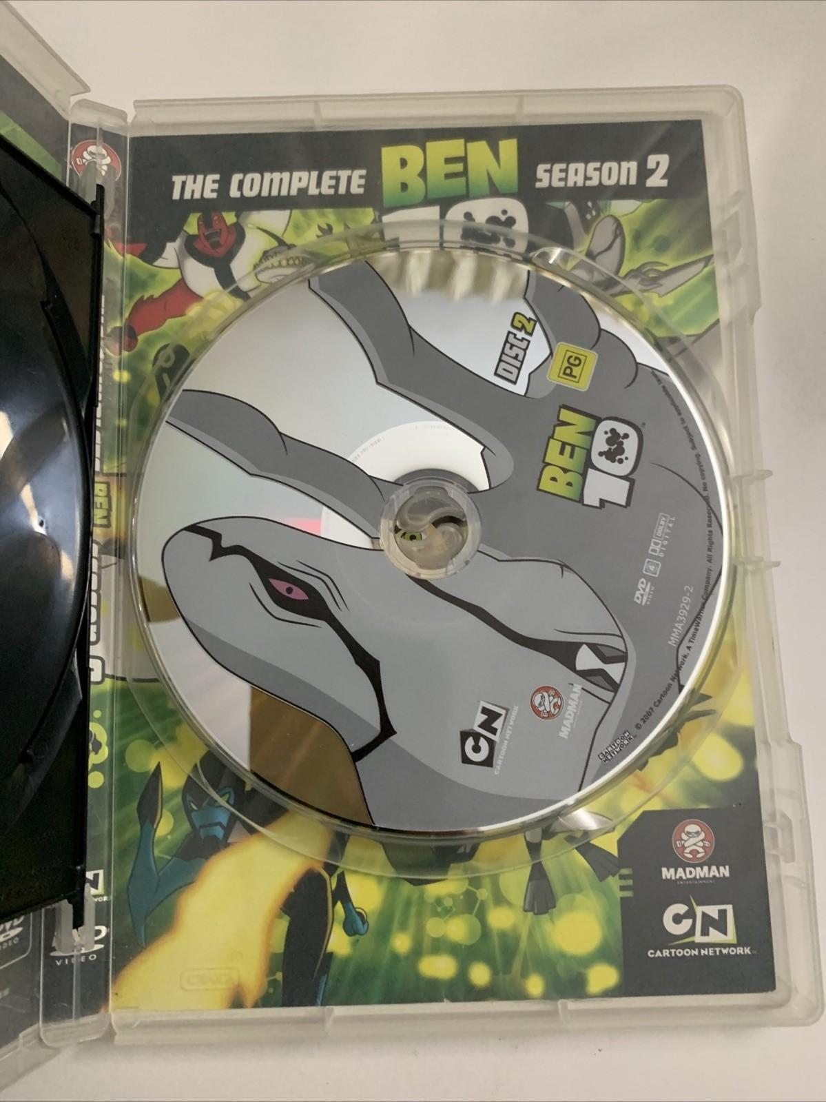 Ben 10 : Season 2 (DVD, 2006, 2-Discs) Animation Region 4