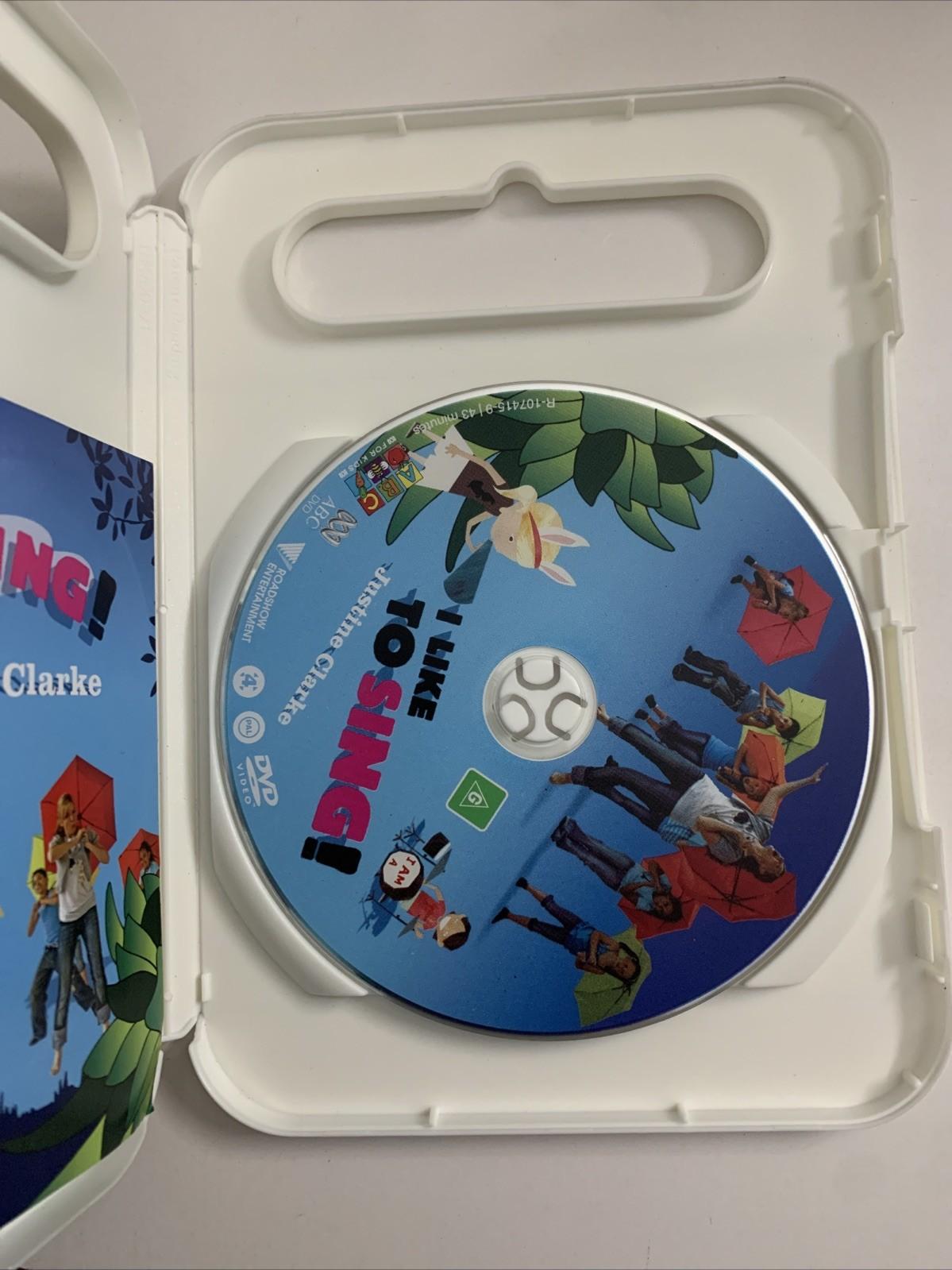 Justine Clarke : I Like To Sing! (DVD, 2007) ABC Kids Region 4