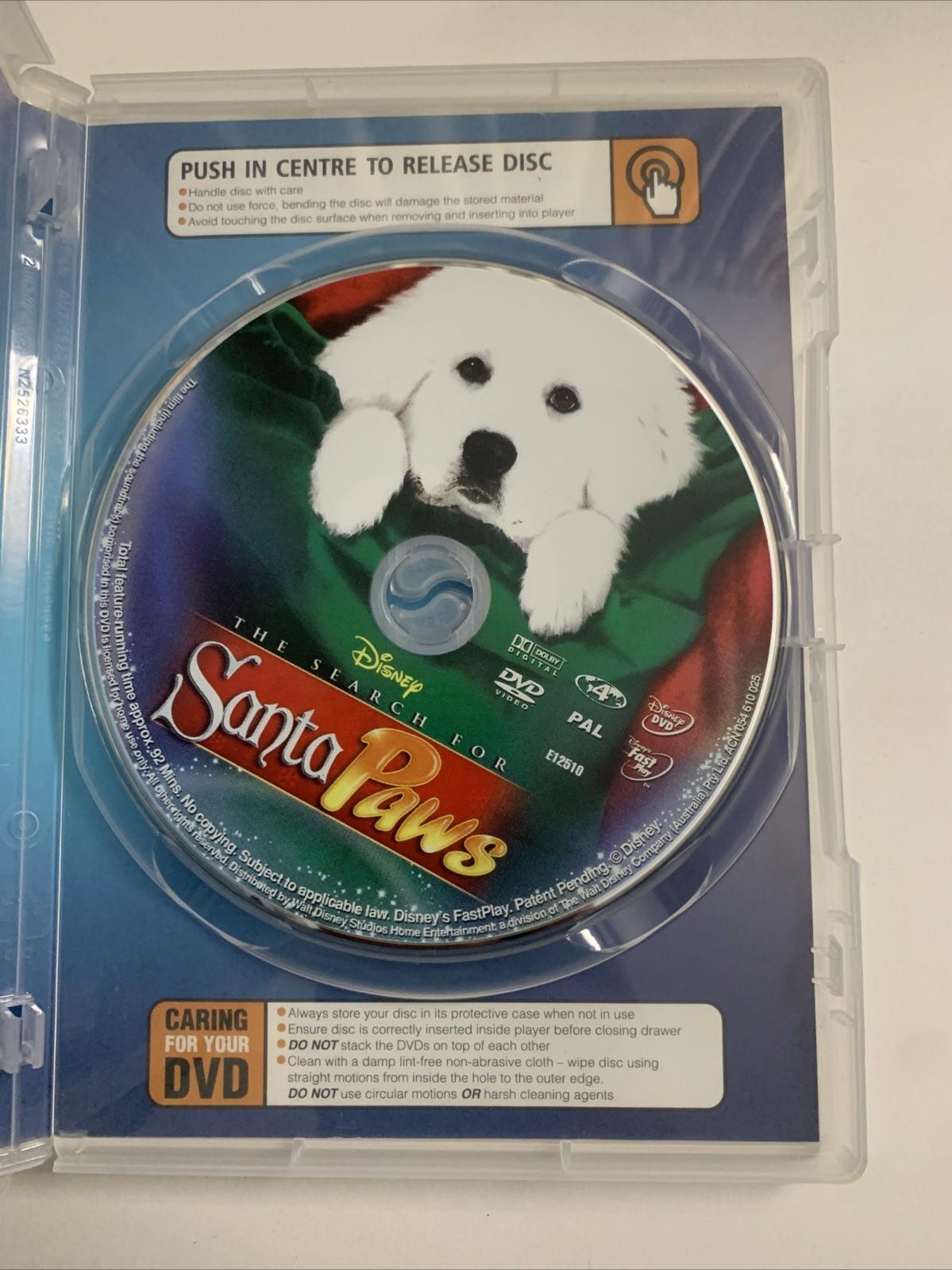 The Search For Santa Paws (DVD, 2010) Disney Film Region 4