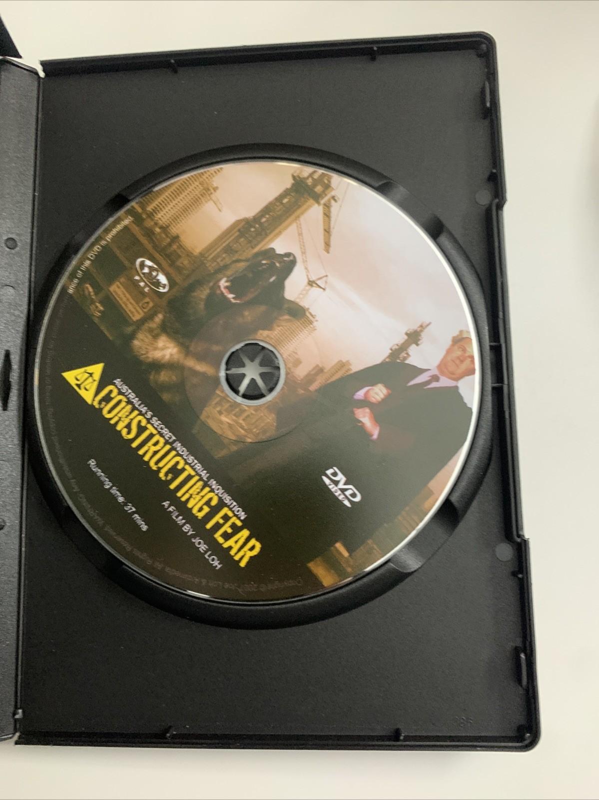 Australia's Secret Industrial Inquisition: Construction Fear (DVD, 2007)