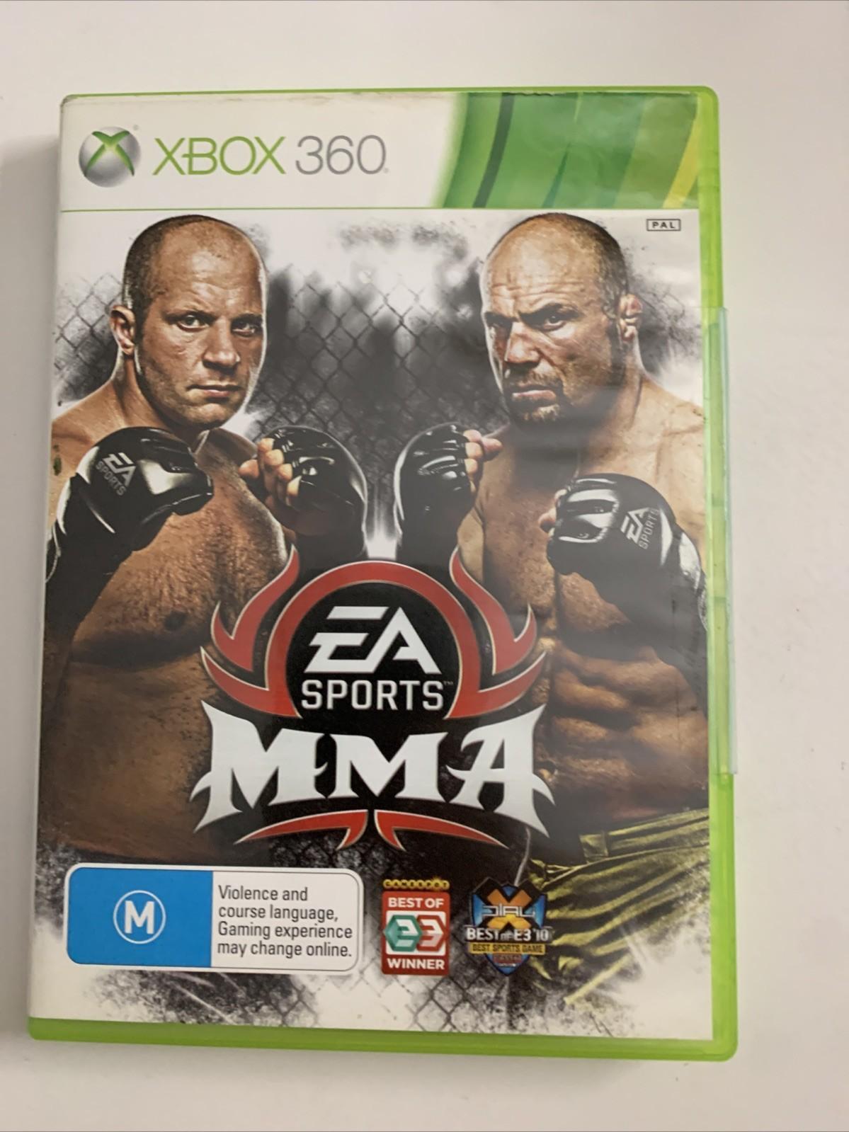 EA Sports MMA Microsoft XBOX 360 PAL 2010 Game Complete