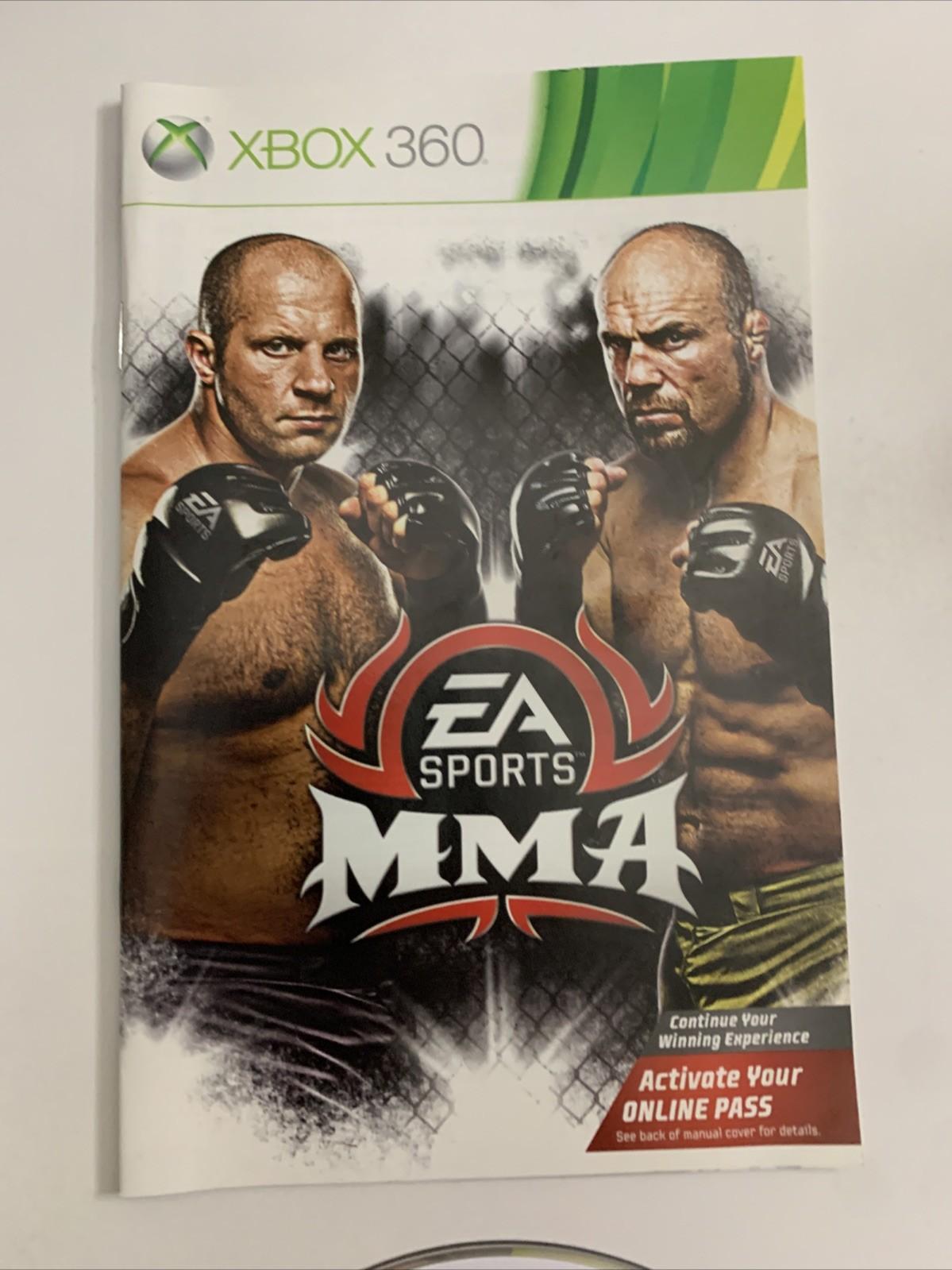 EA Sports MMA Microsoft XBOX 360 PAL 2010 Game Complete