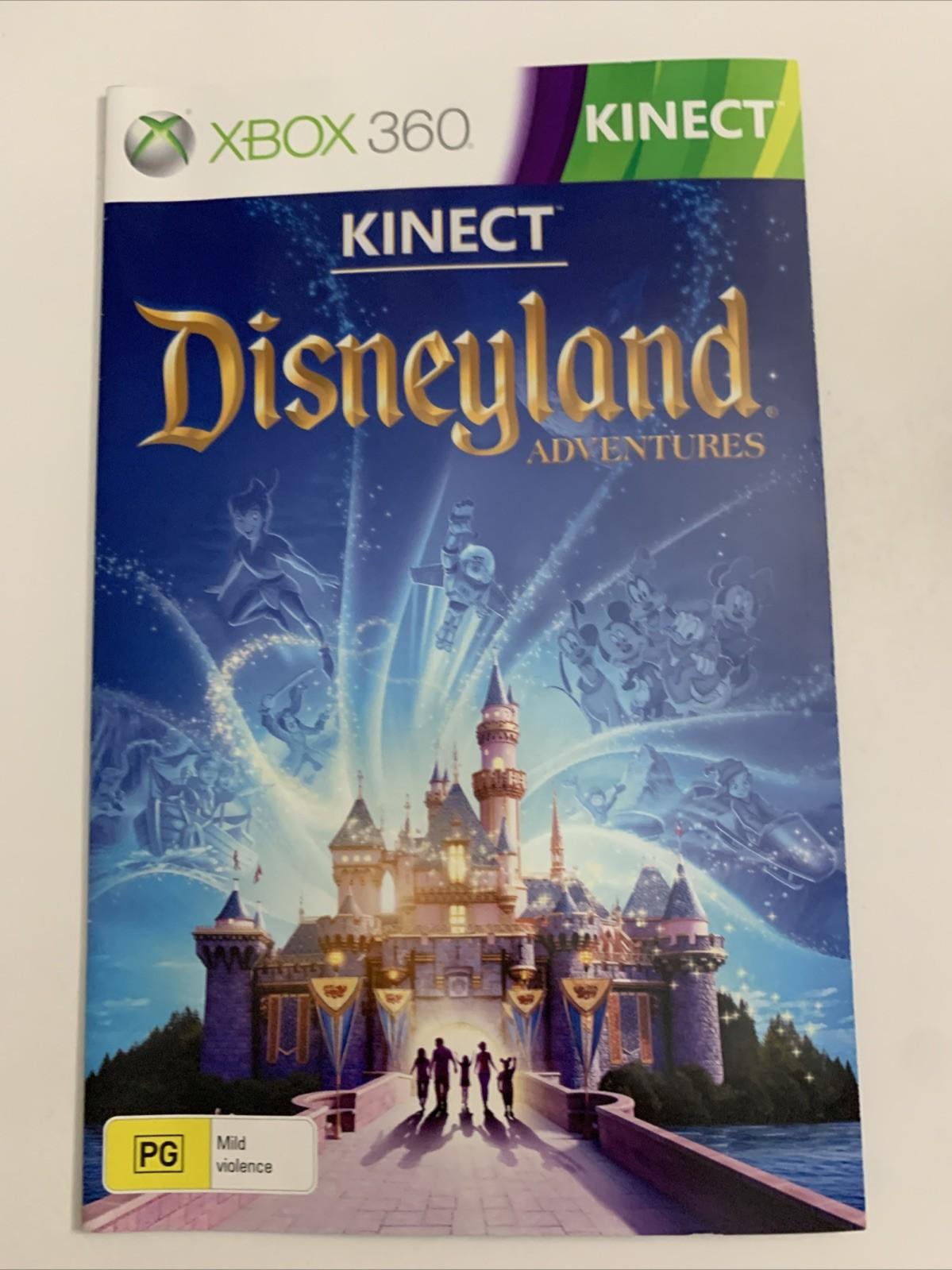 Kinect Disneyland Adventures Microsoft XBOX 360 PAL Game