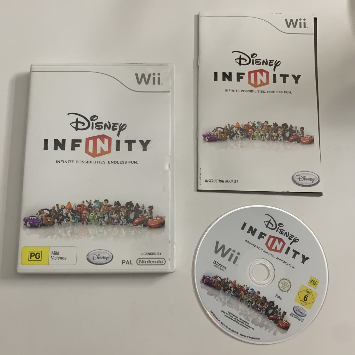 Disney Infinity Nintendo Wii PAL 2013 Game