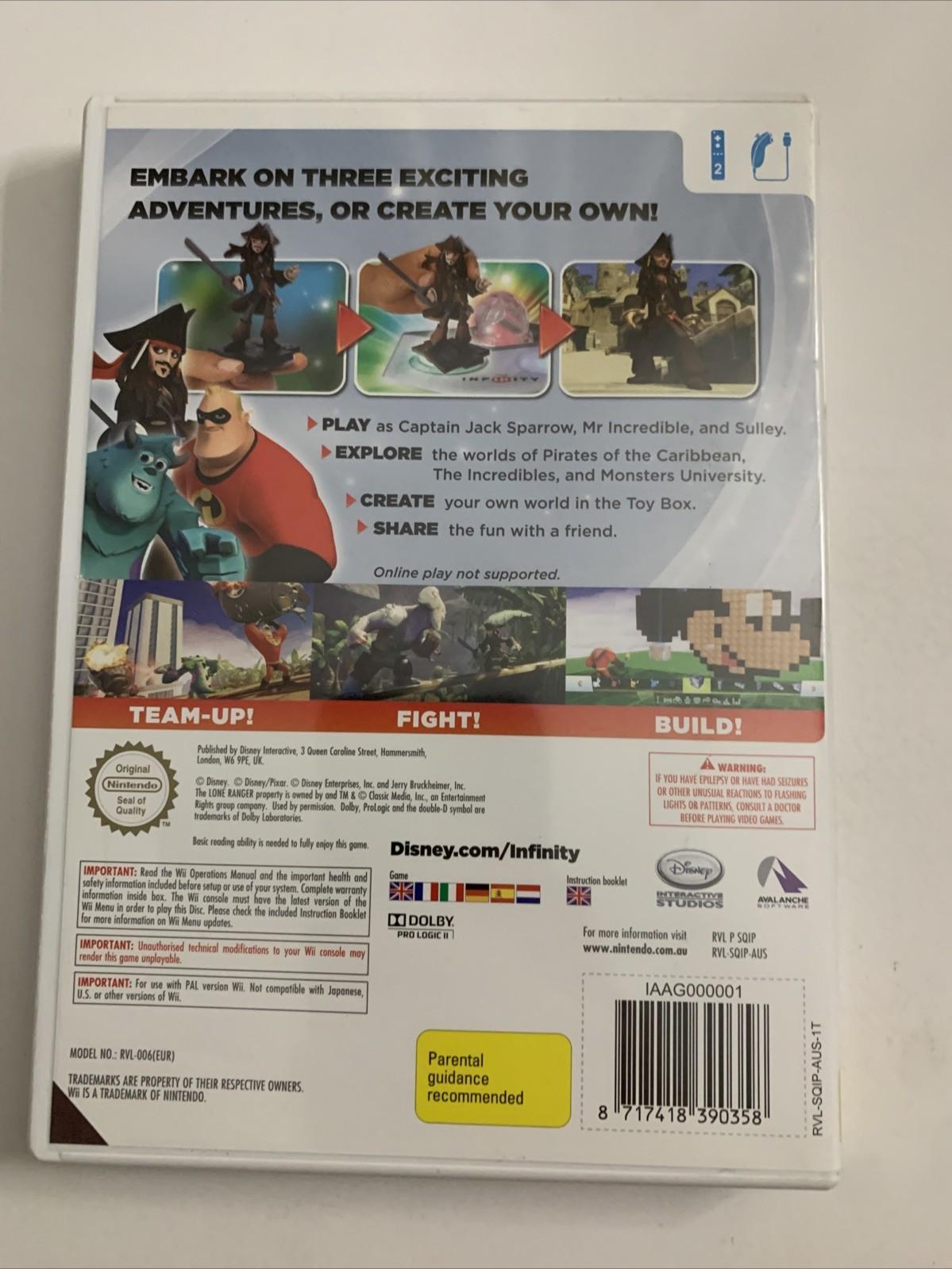 Disney Infinity Nintendo Wii PAL 2013 Game