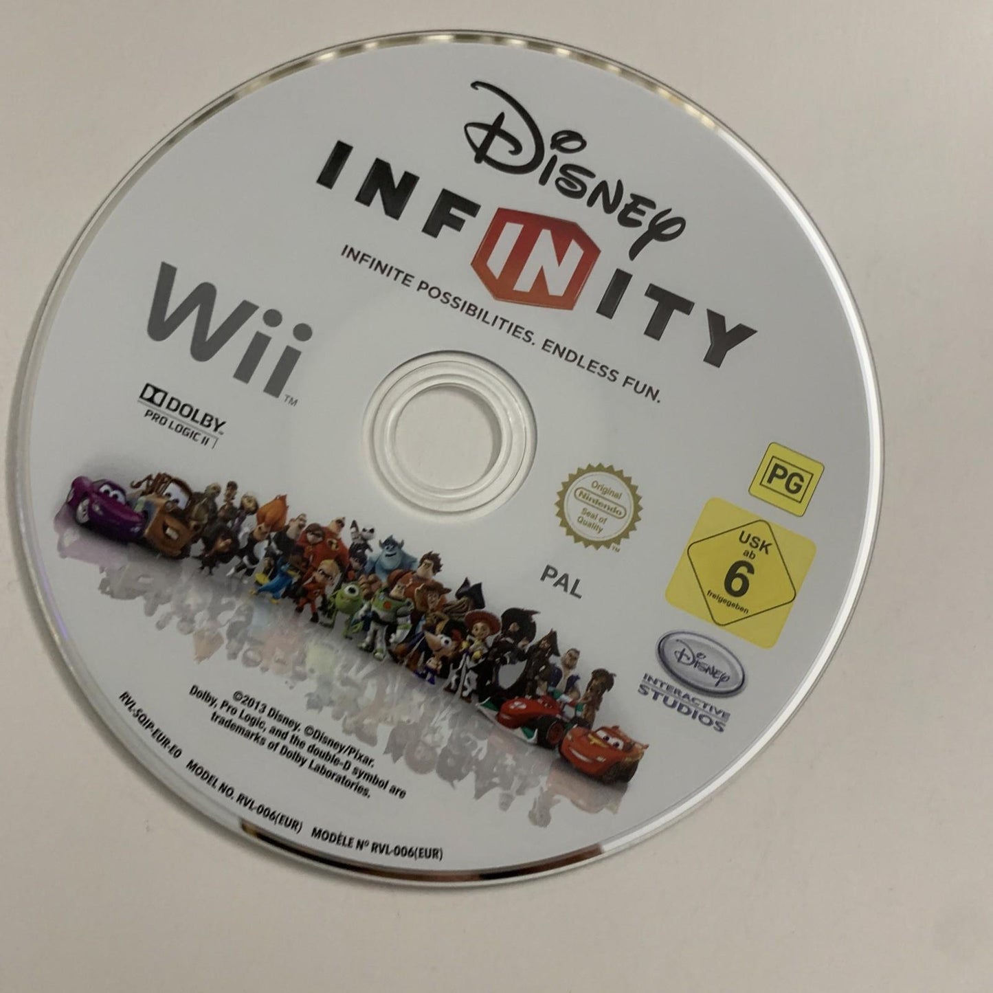 Disney Infinity Nintendo Wii PAL 2013 Game