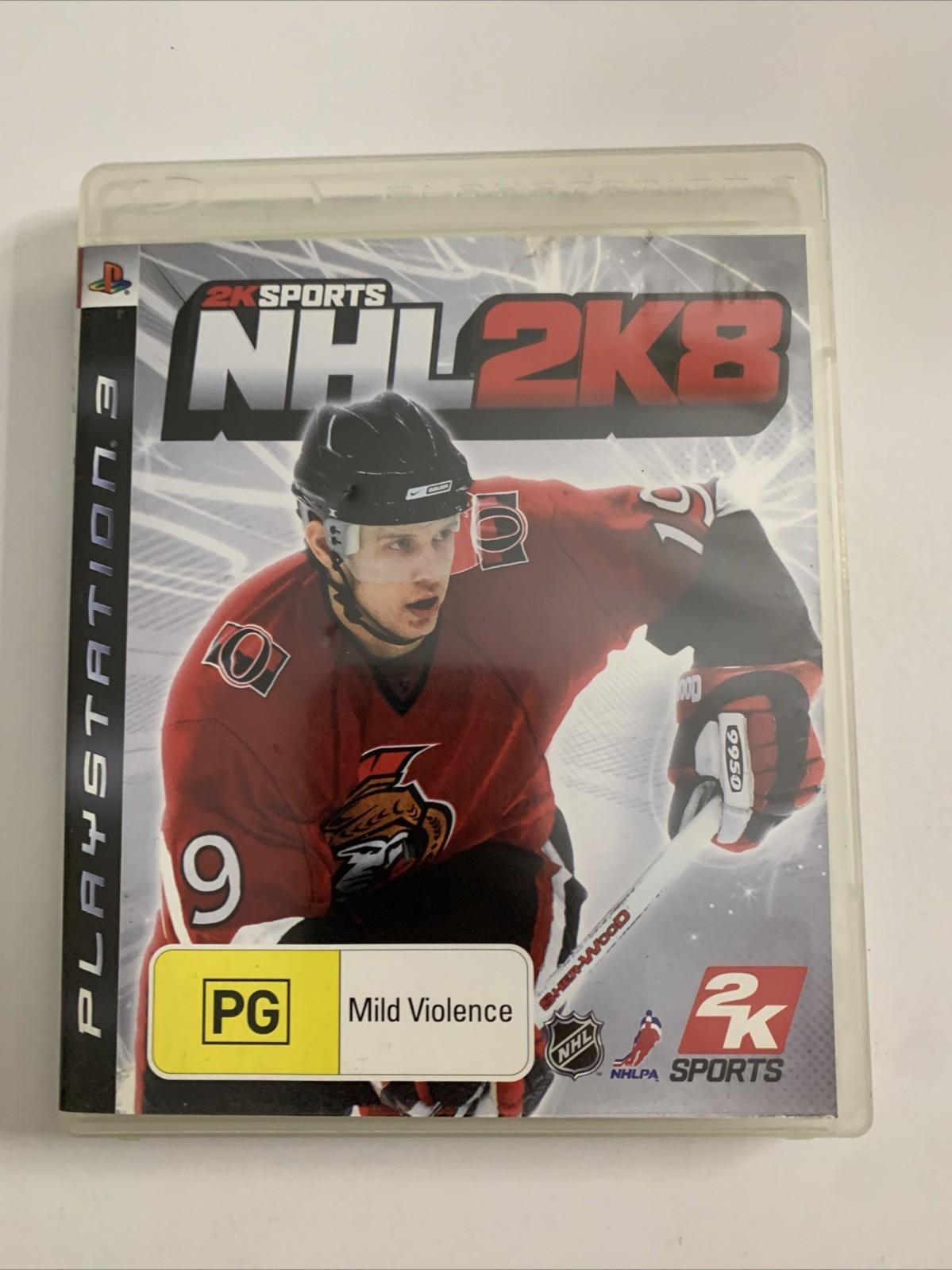NHL 2K8 PS3 Playstation 3 Game Complete