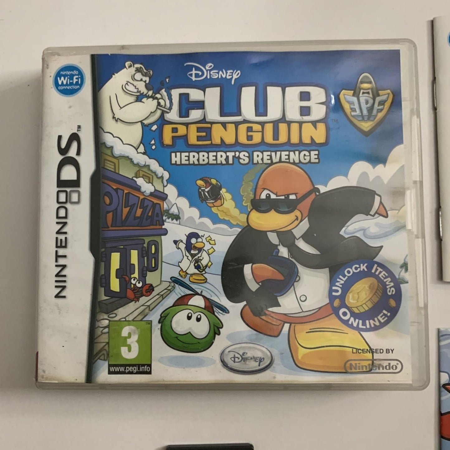 Disney Club Penguin: Herbert's Revenge 2010 NDS Nintendo DS Complete