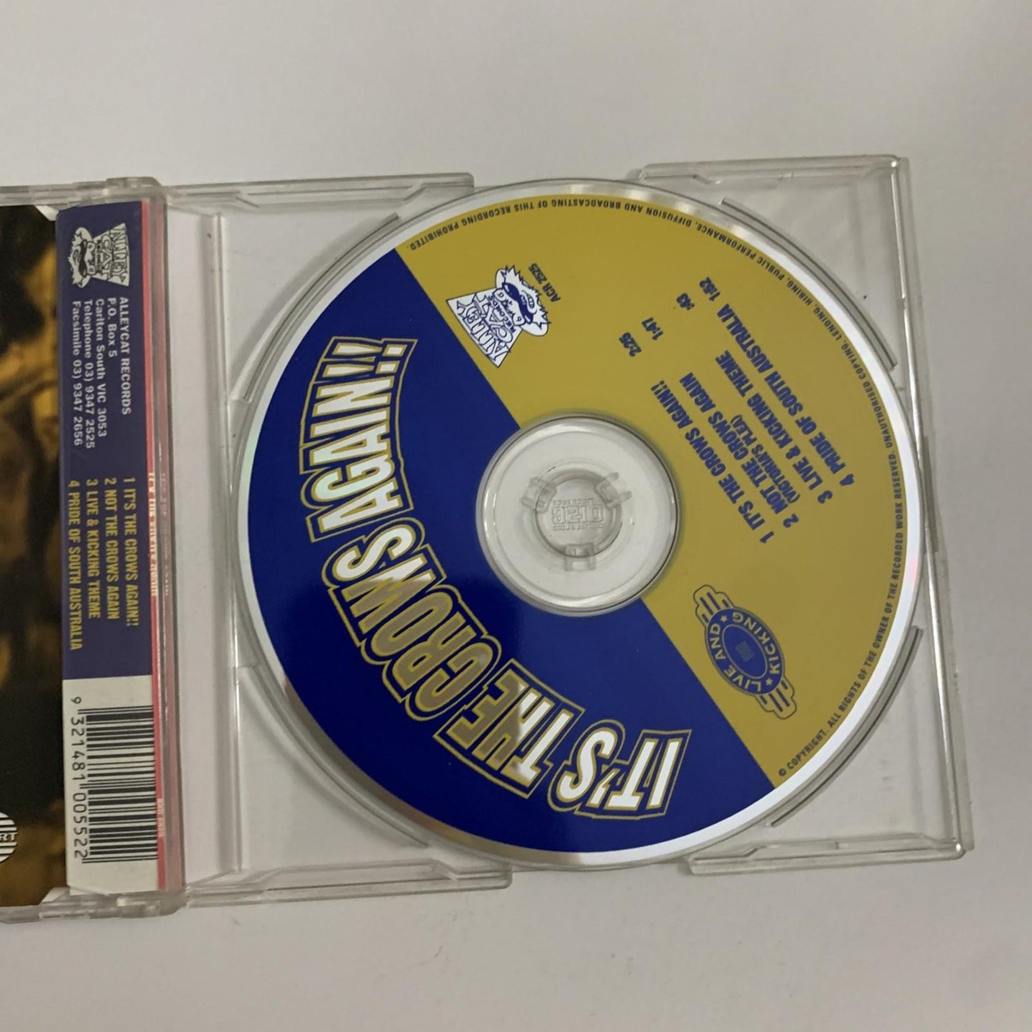 It's The Crows Again!! (CD, 1998) Australia ACR 2525