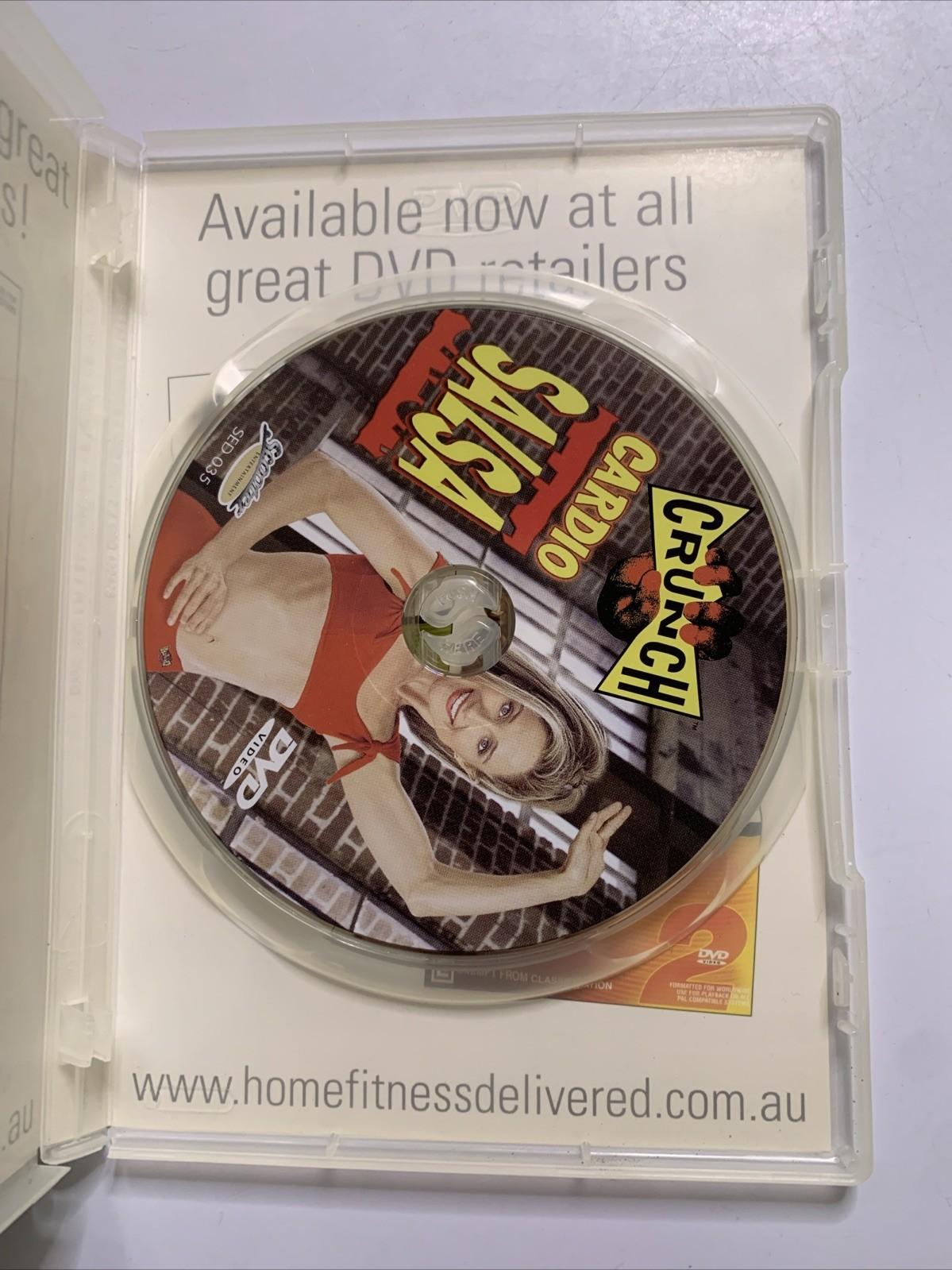 Crunch Cardio Salsa (DVD) Fat Burning Exercise Latin Dance All Regions