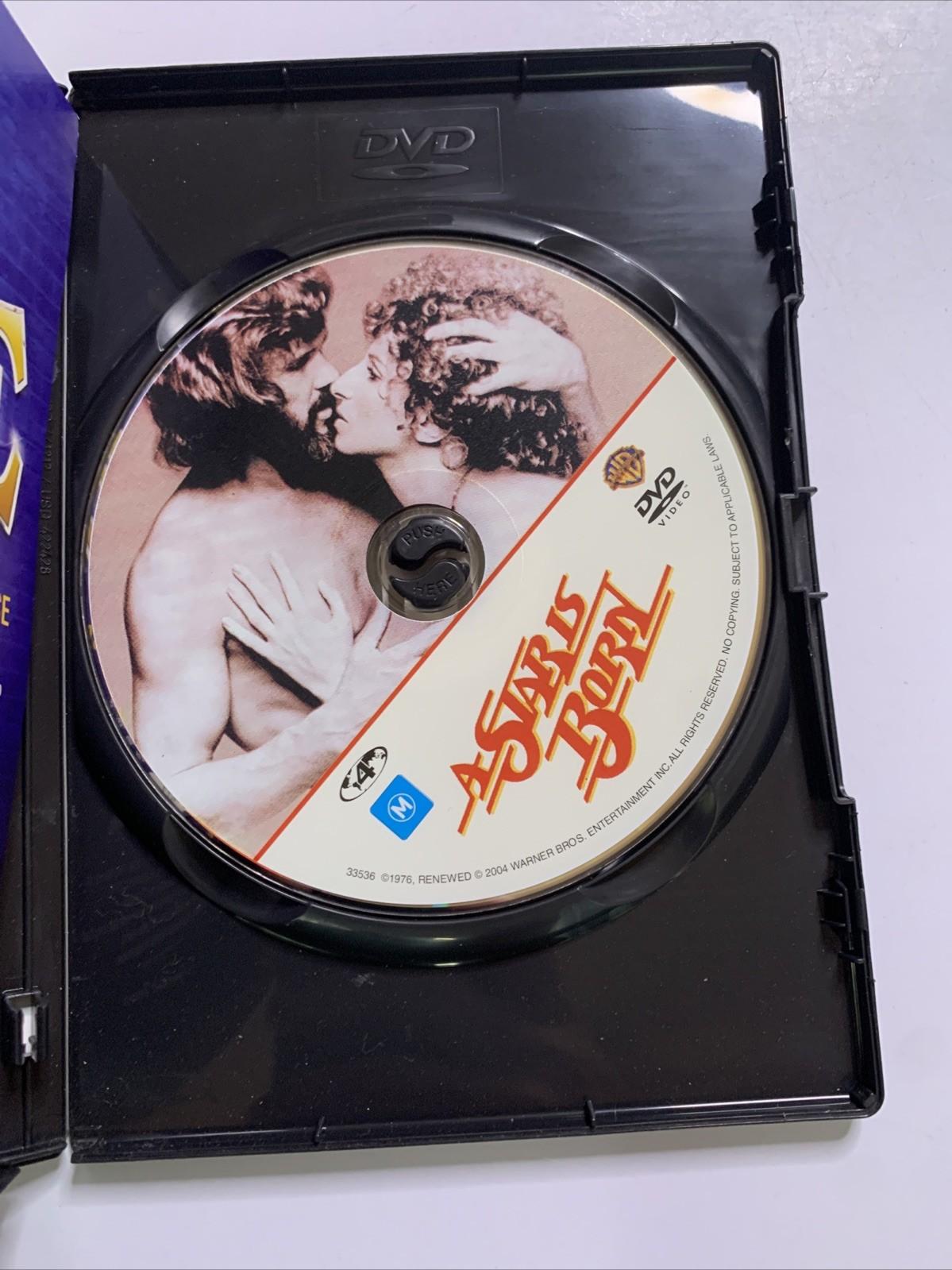 A Star Is Born (DVD, 1976) Barbra Streisand, Kris Kristofferson Region 4