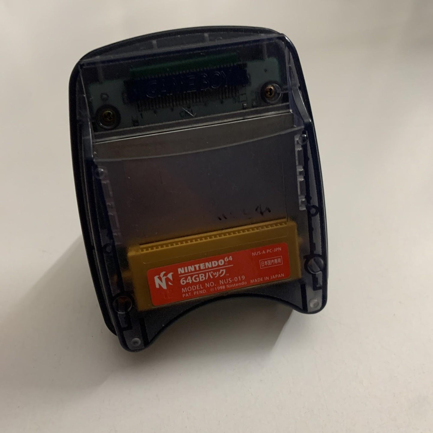 Official N64 Nintendo 64 GB Transfer Pak NUS-019