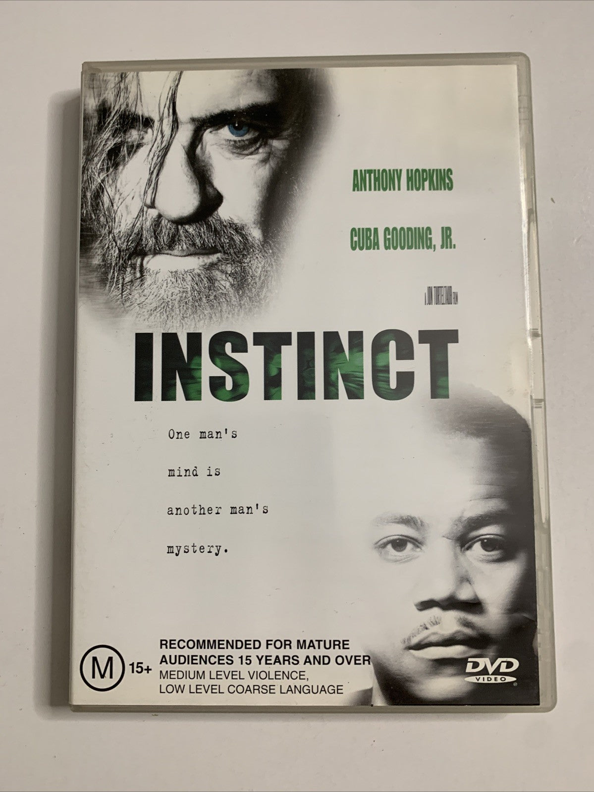 Instinct (DVD, 1999) Anthony Hopkins, Cuba Gooding Jr. Region 4