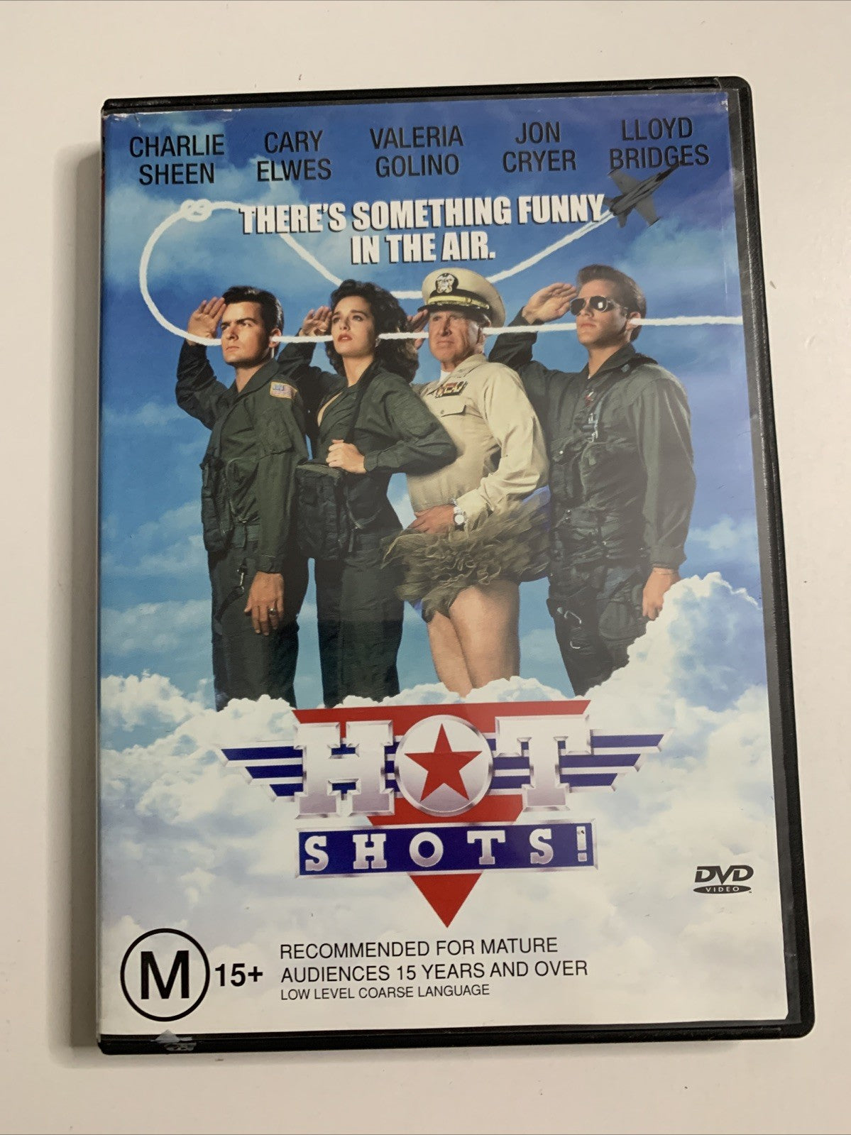 Hot Shots! (DVD, 1991) Charlie Sheen, Lloyd Bridges Comedy Region 4