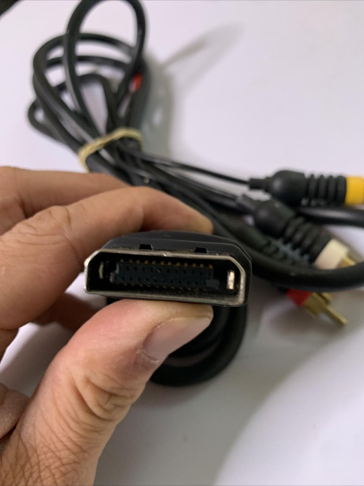 Genuine Official Microsoft XBOX Original AV Cable Composite
