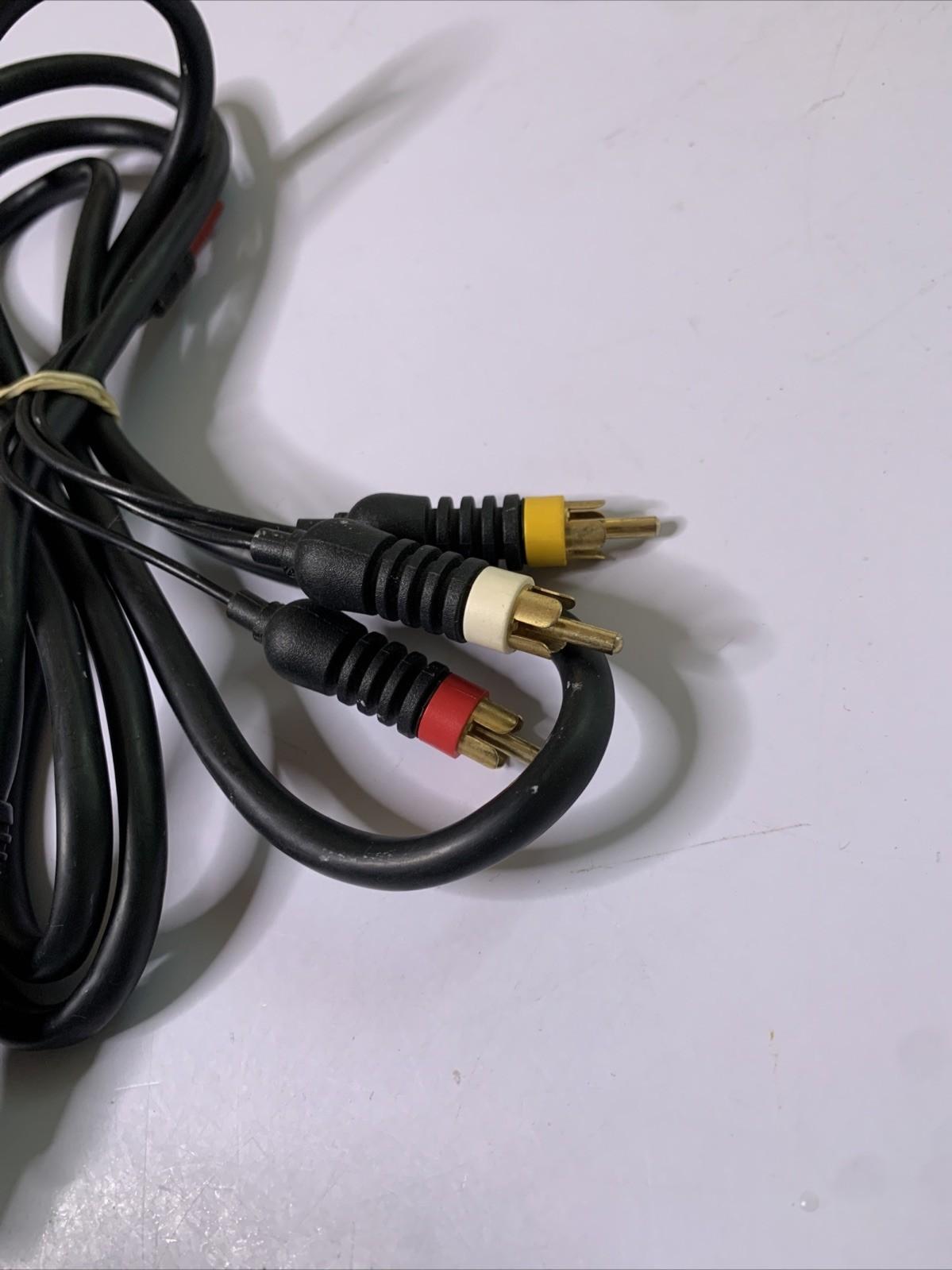 Genuine Official Microsoft XBOX Original AV Cable Composite
