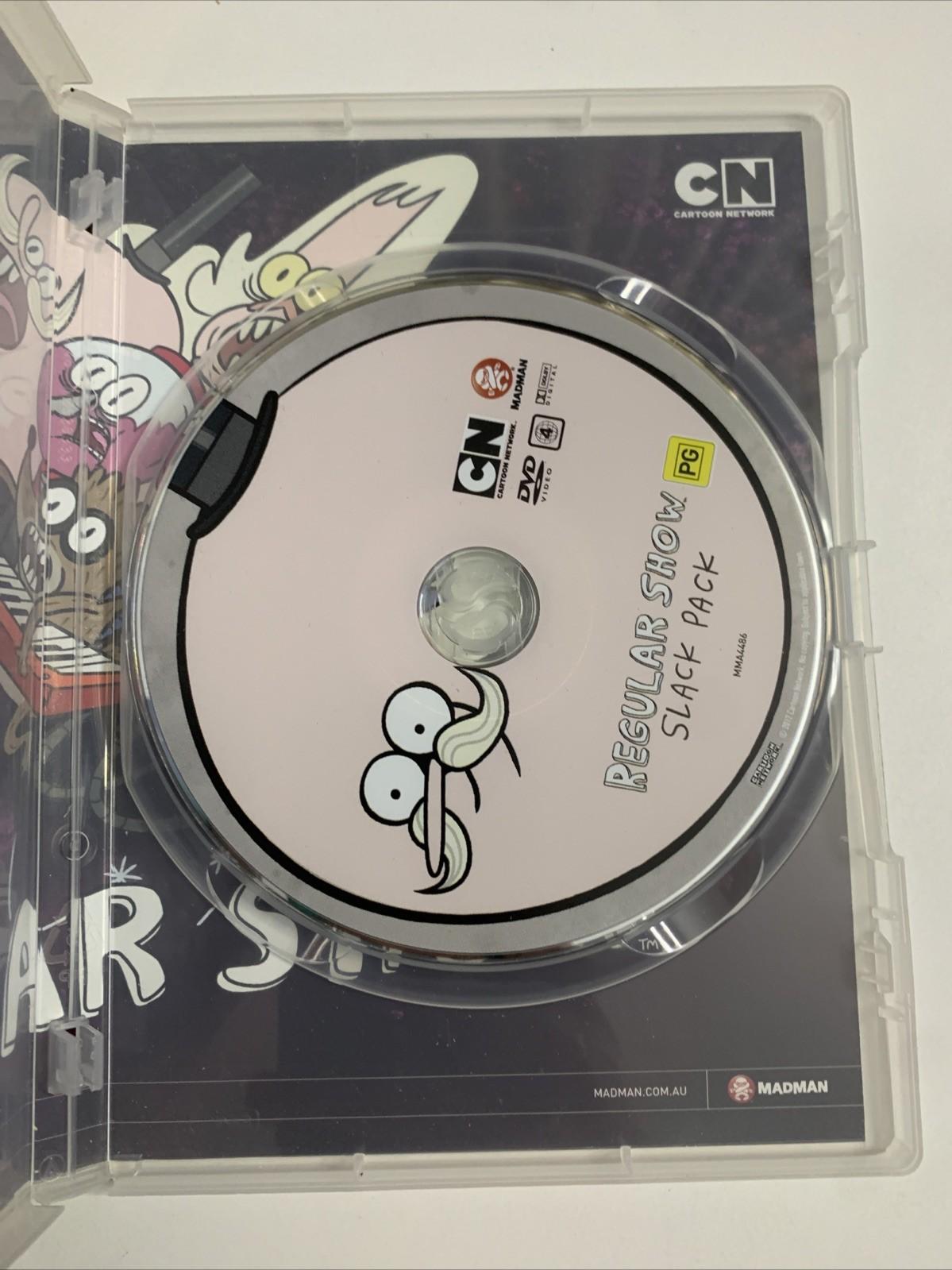 Regular Show Slack Pack (DVD, 2010) Animation Region 4