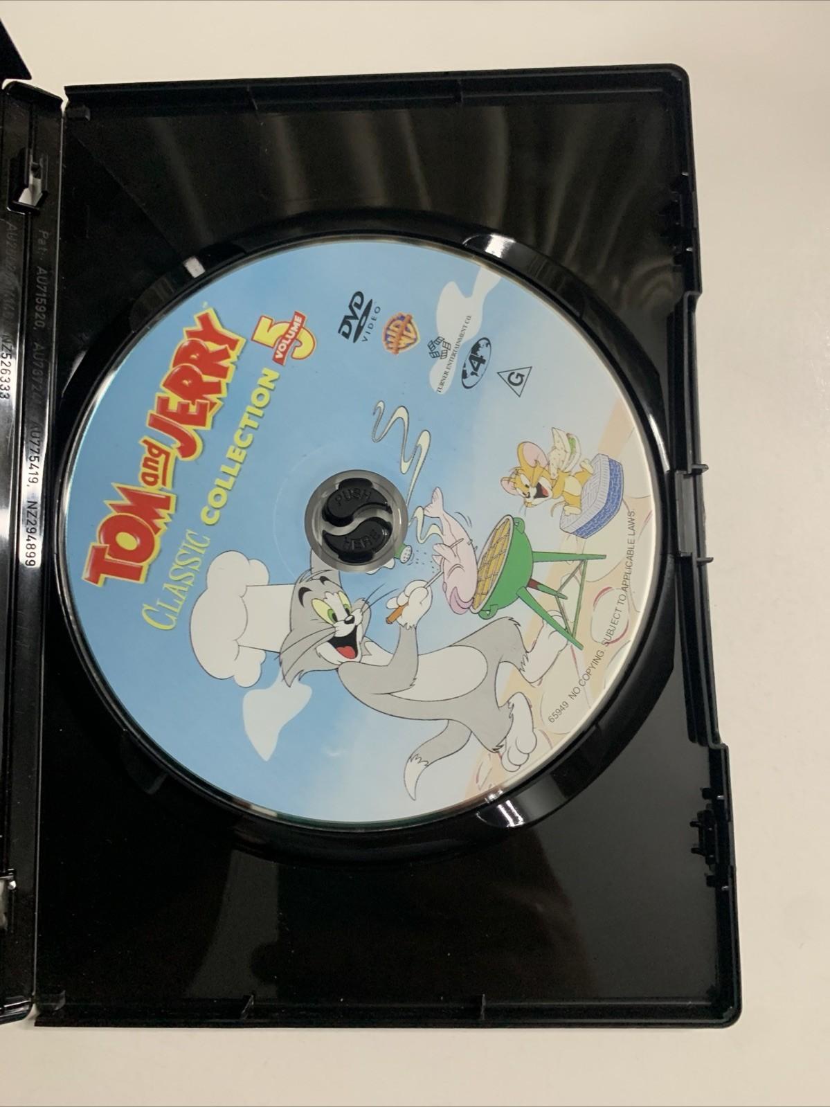 Tom And Jerry Classic Collection : Vol 5 (DVD, 2004) Region 4