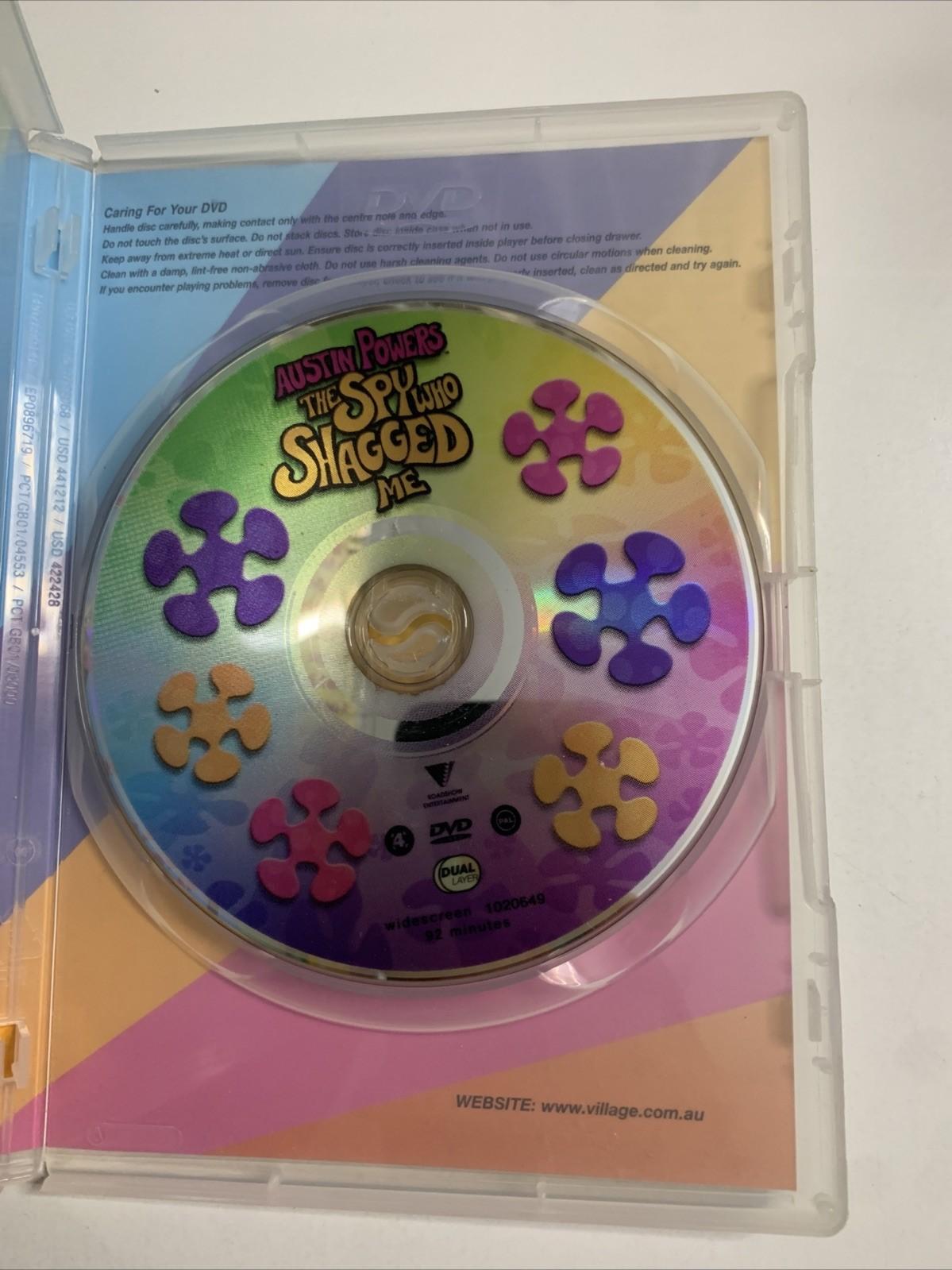 Austin Powers The Spy Who Shagged Me (DVD, 1998) Mike Myers Region 4