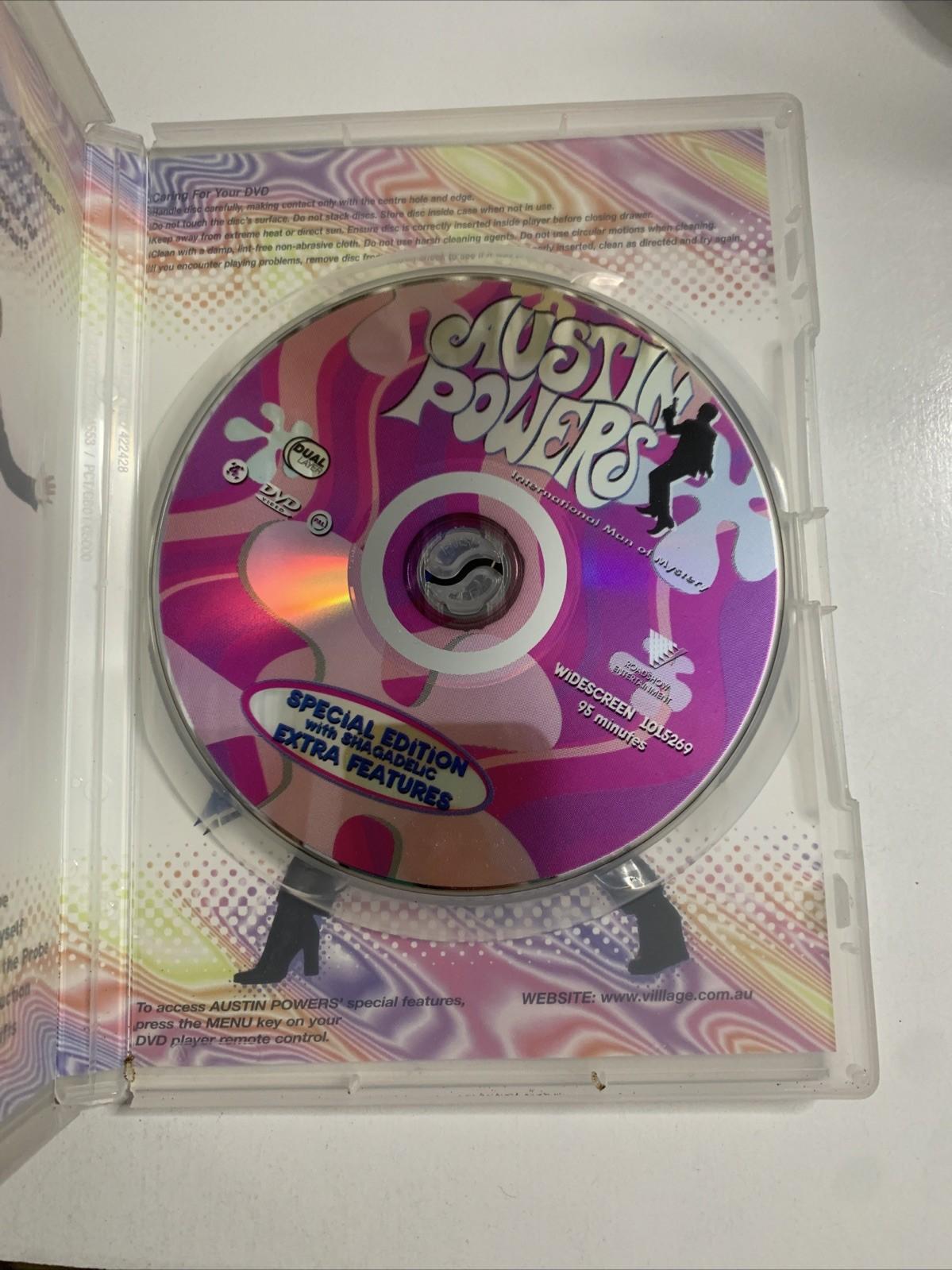 Austin Powers: International Man Of Mystery (DVD, 1997) Mike Myers Region 4