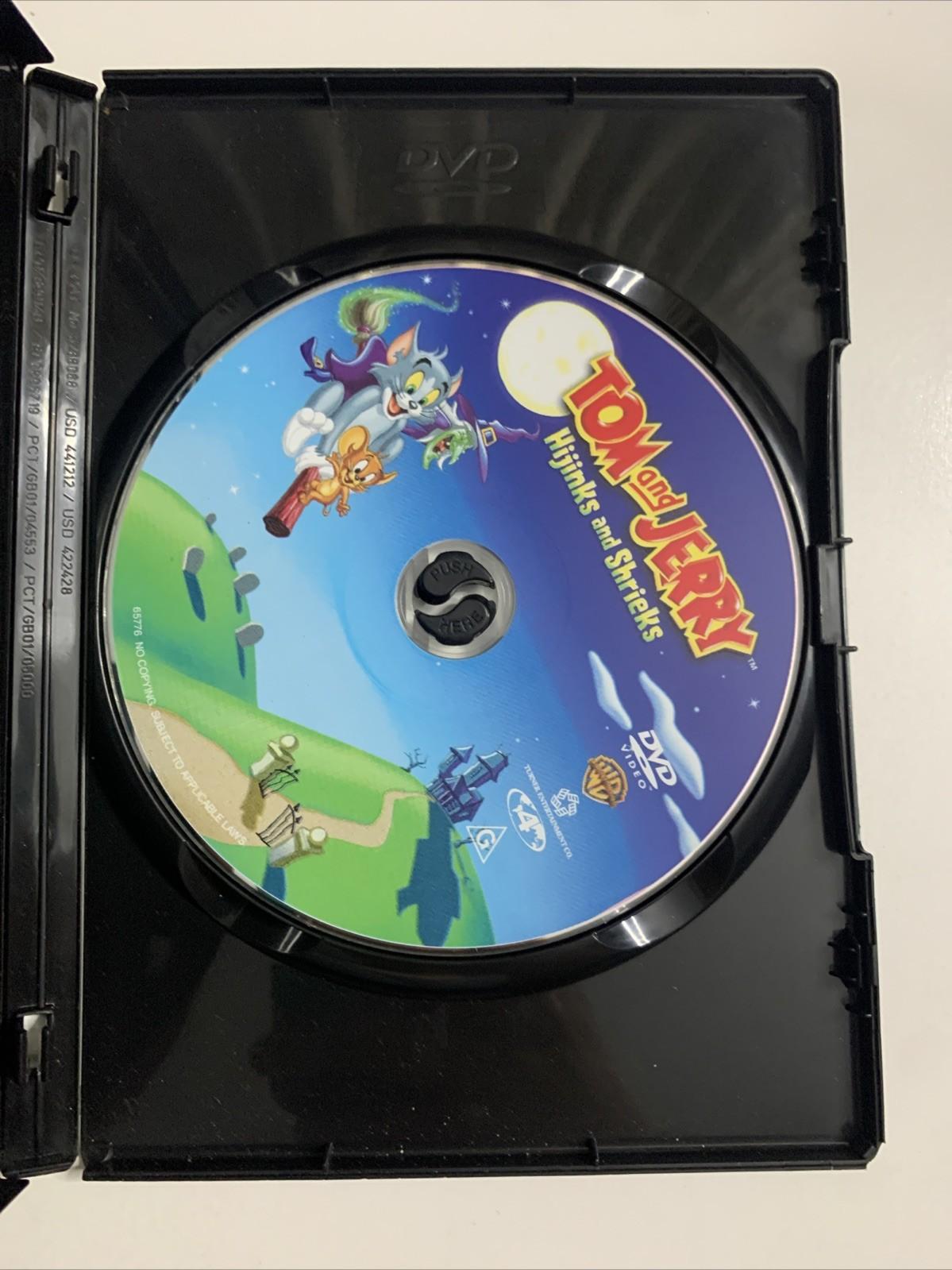 Tom And Jerry : Hijinks And Shrieks (DVD, 2003) Region 4