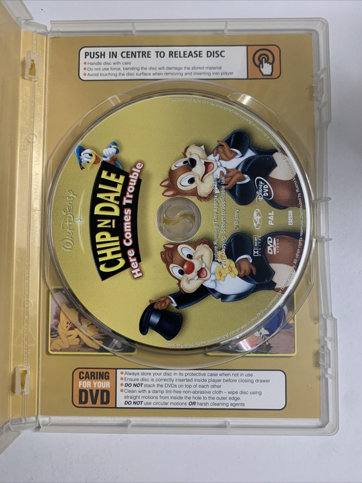 Chip 'n Dale: Here Comes Trouble (DVD, 2005) Disney Region 4