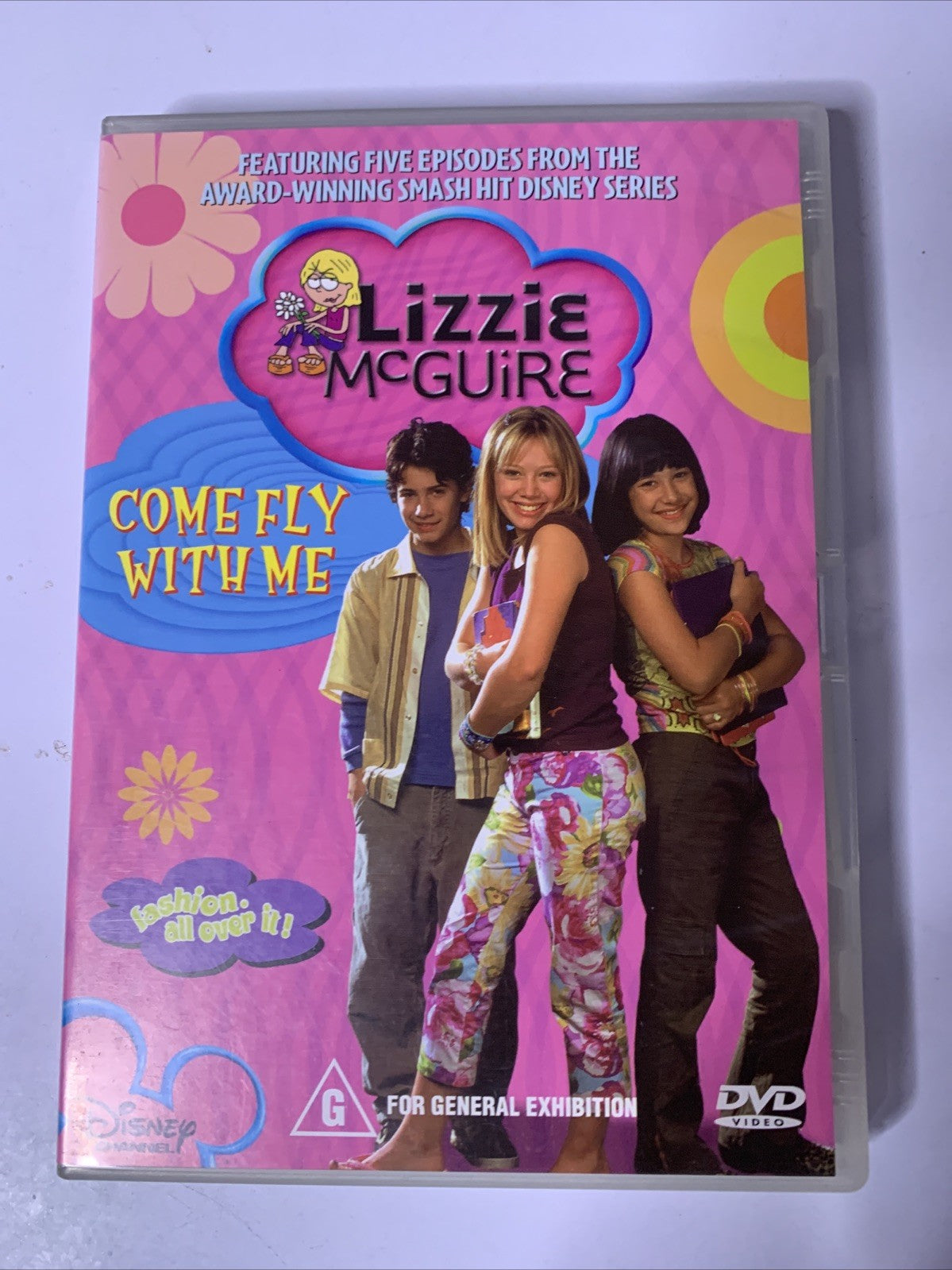 Lizzie Mcguire: Come Fly With Me (DVD, 2002) Disney Hillary Duff Region 4