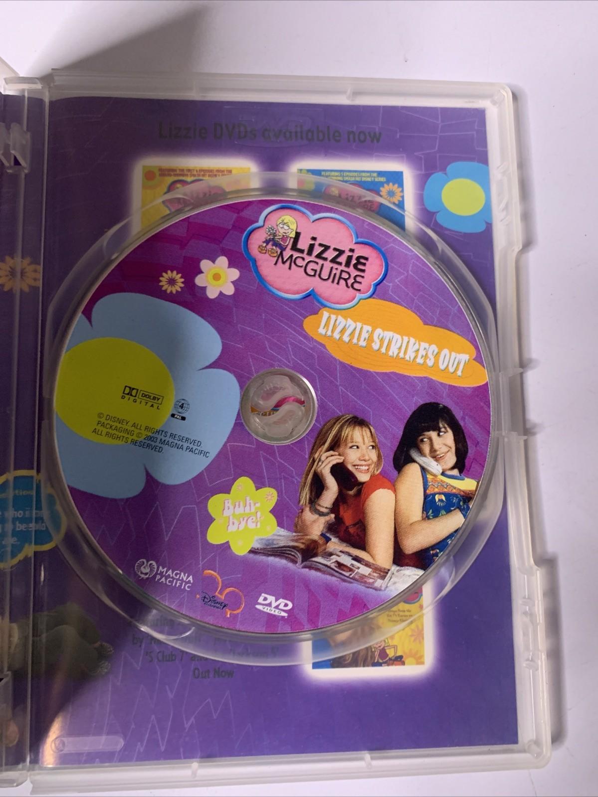 Lizzie Mcguire: Lizzie Strikes Out (DVD, 2002) Disney Hillary Duff Region 4