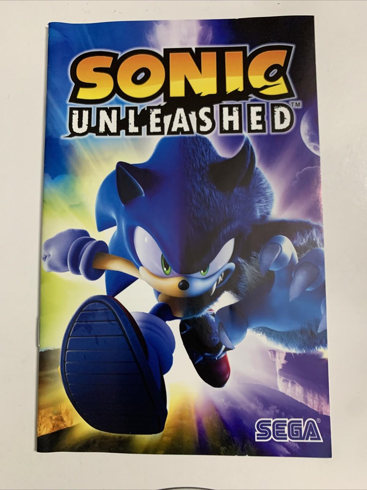 Sonic Unleashed 2008 PS2 Sony Playstation 2 PAL SEGA Platformer Game Complete