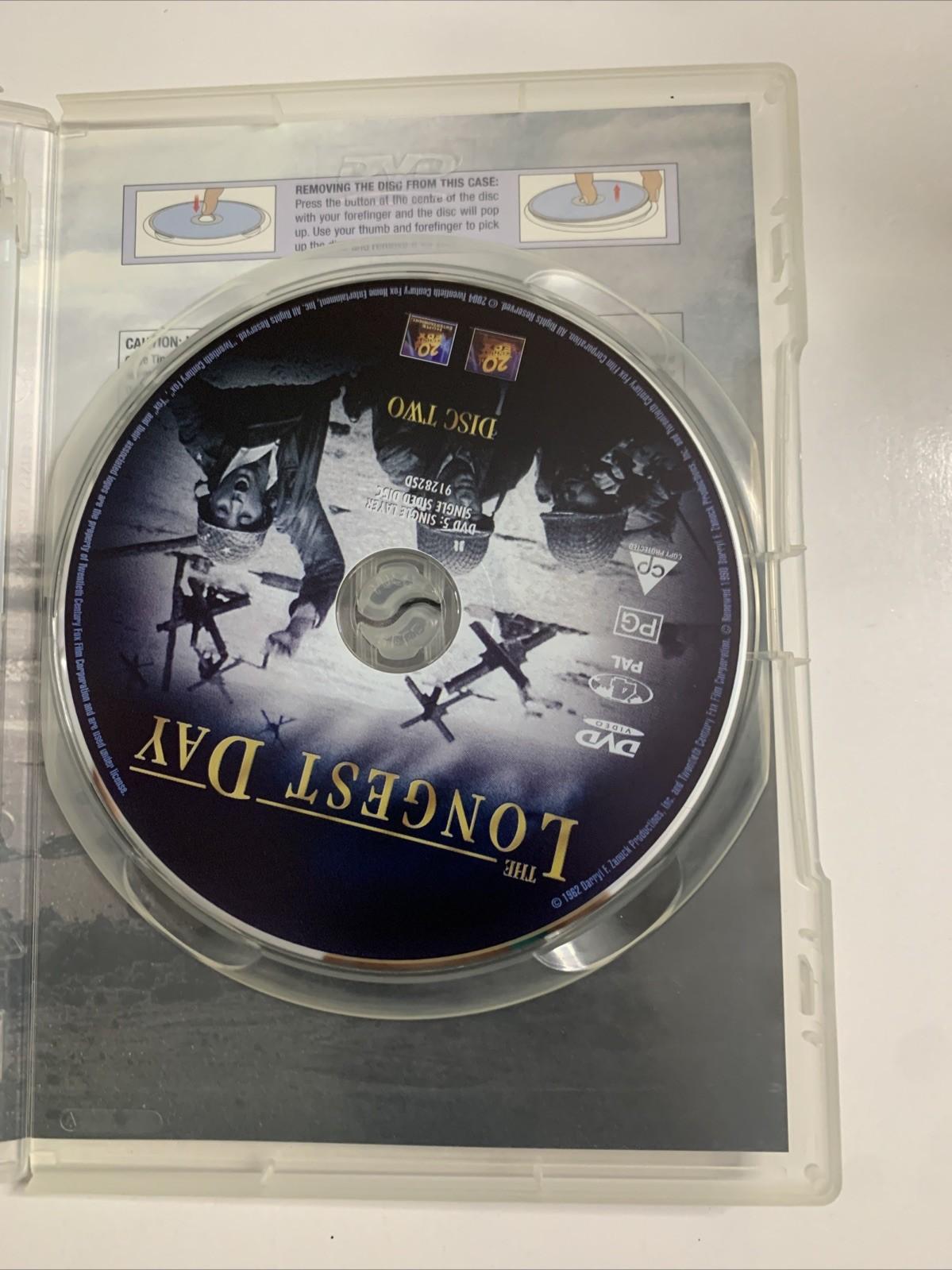 The Longest Day (60th Anniversary Edition, DVD, 1962, 2-Discs) Region 4