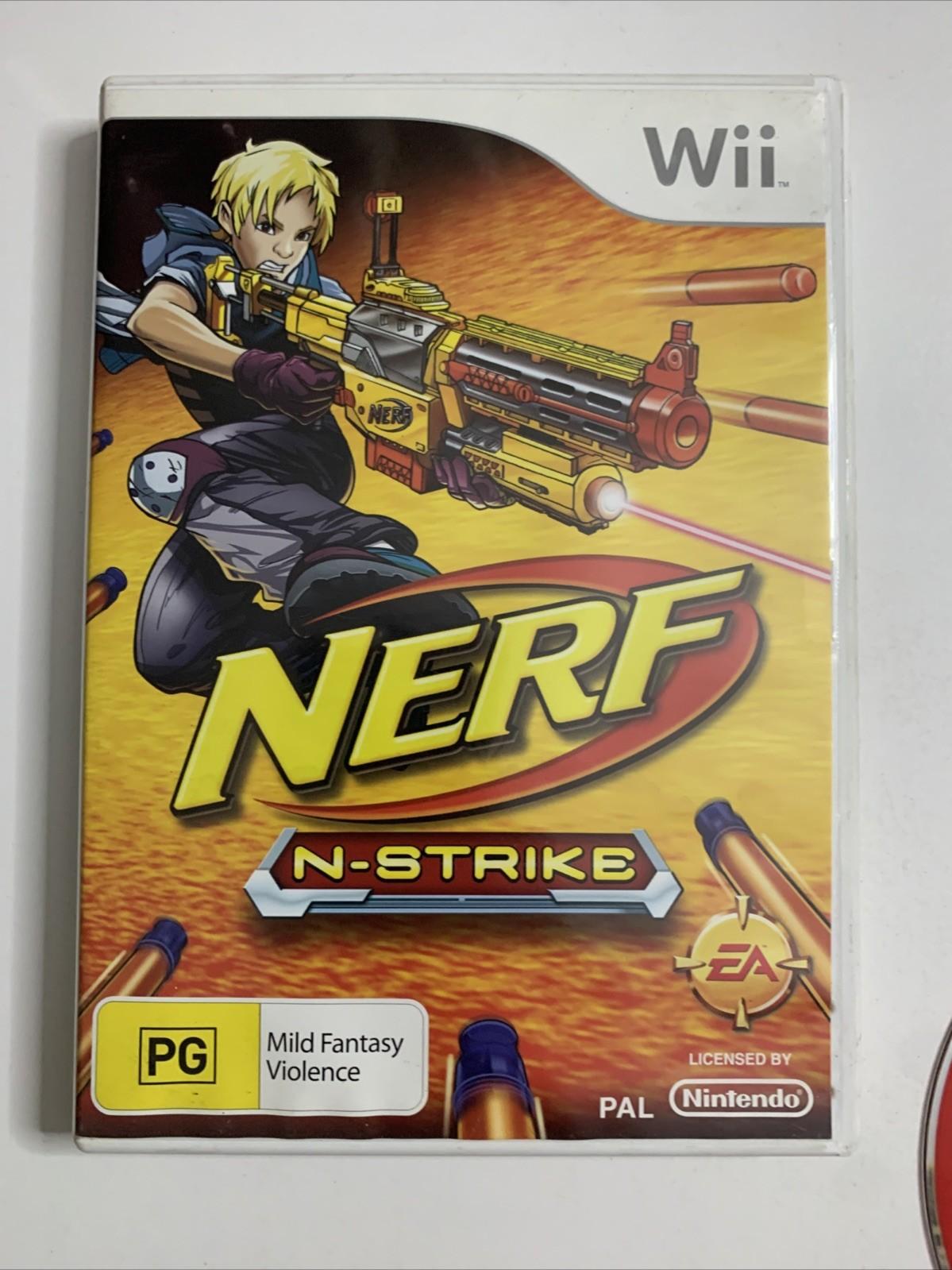Nerf N-Strike 2009 Nintendo Wii Game PAL Game