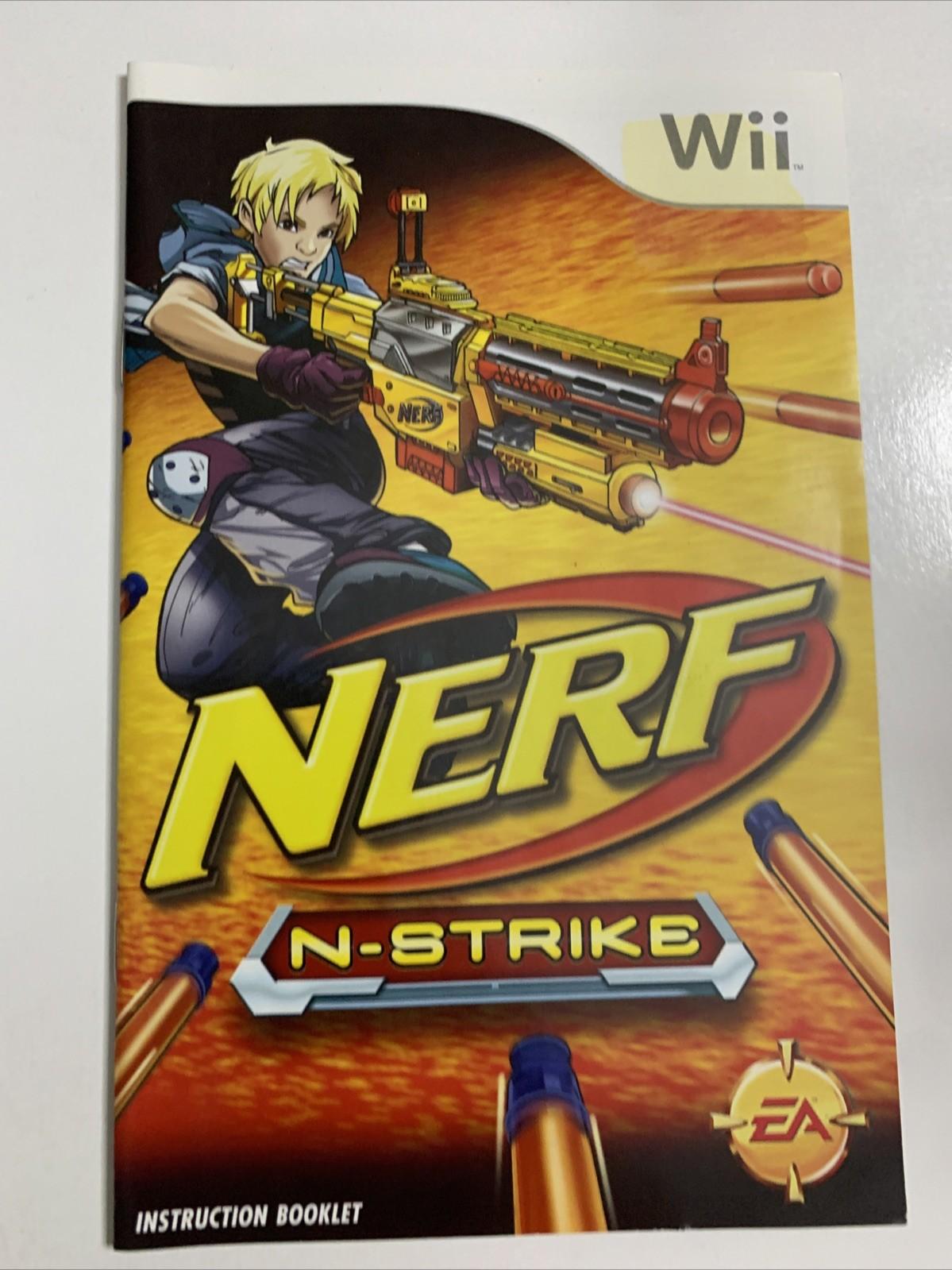 Nerf N-Strike 2009 Nintendo Wii Game PAL Game
